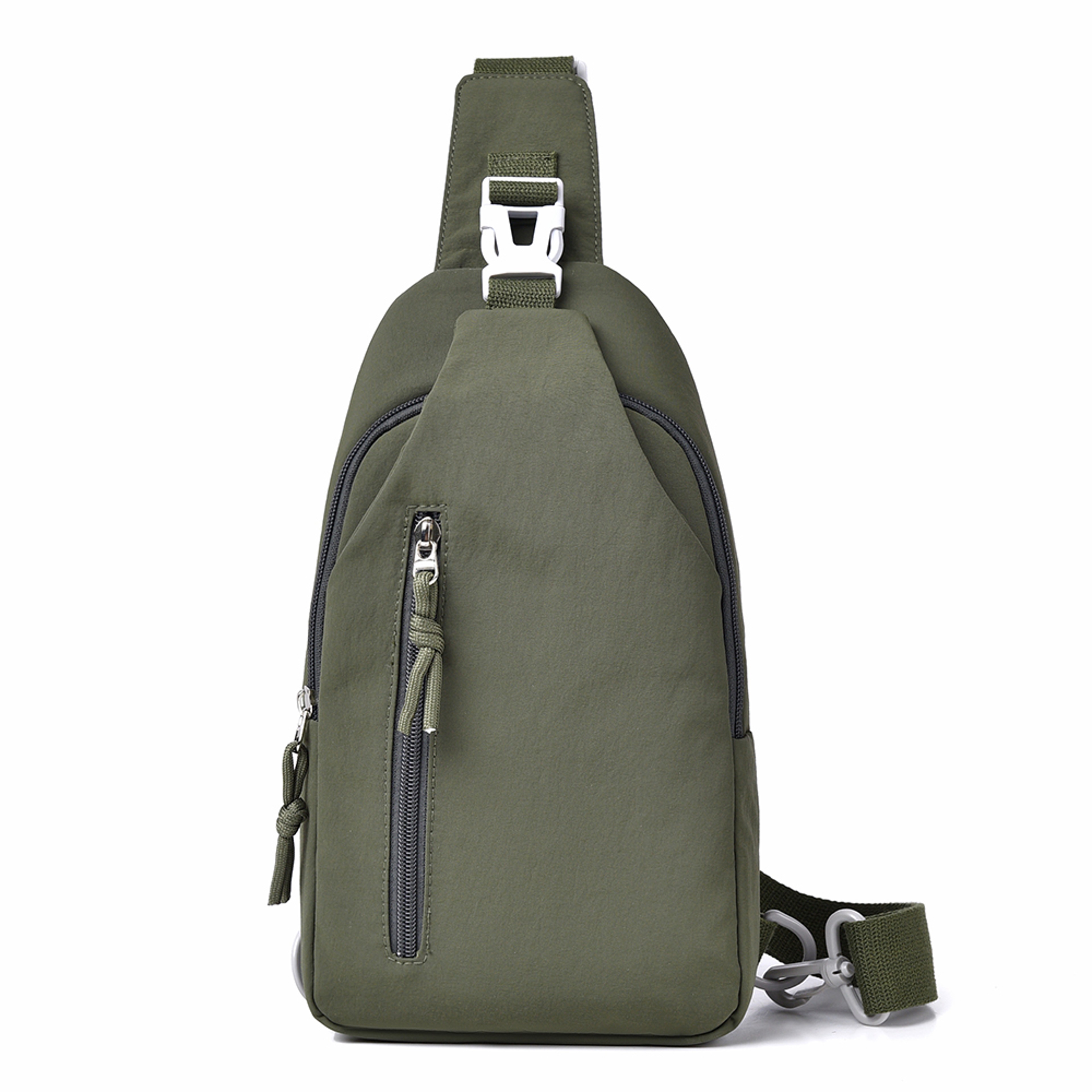Large Capacity Nylon Crossbody Sling Bag For Men  Women Lightweight Travel Chest Bag 2
