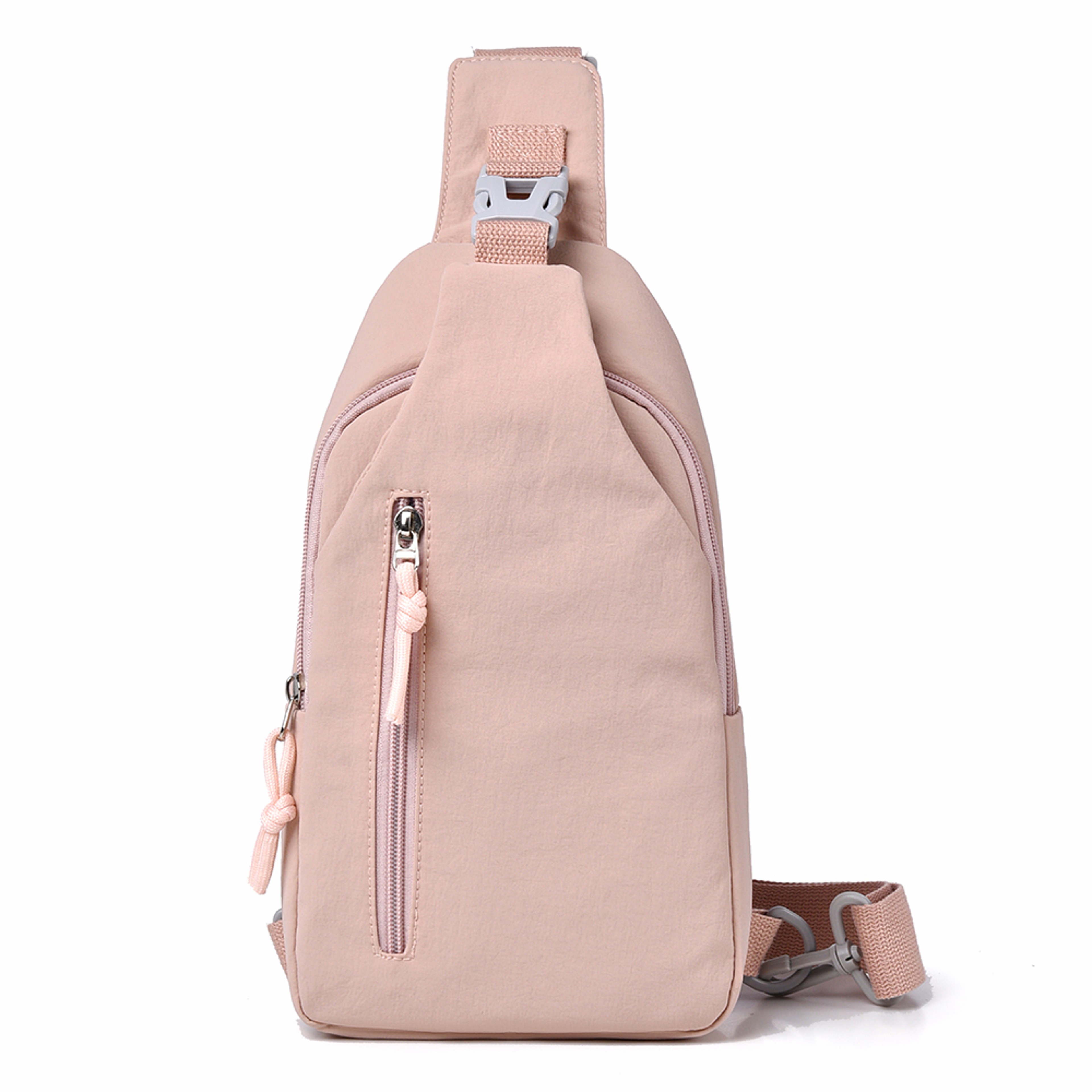 Large Capacity Nylon Crossbody Sling Bag For Men  Women Lightweight Travel Chest Bag 4