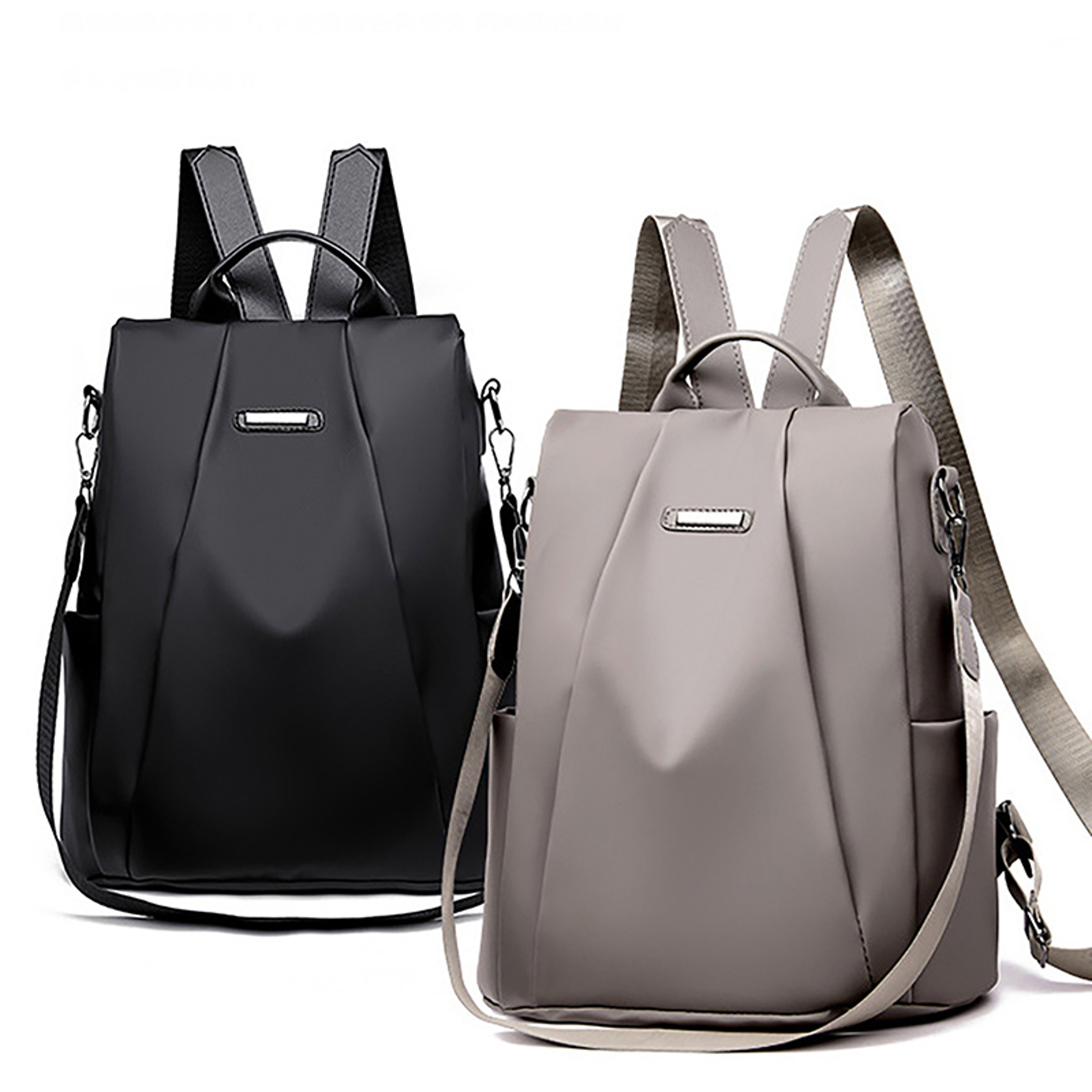 Womens Anti Theft Backpack Convertible Travel Backpack  Shoulder Bag 2