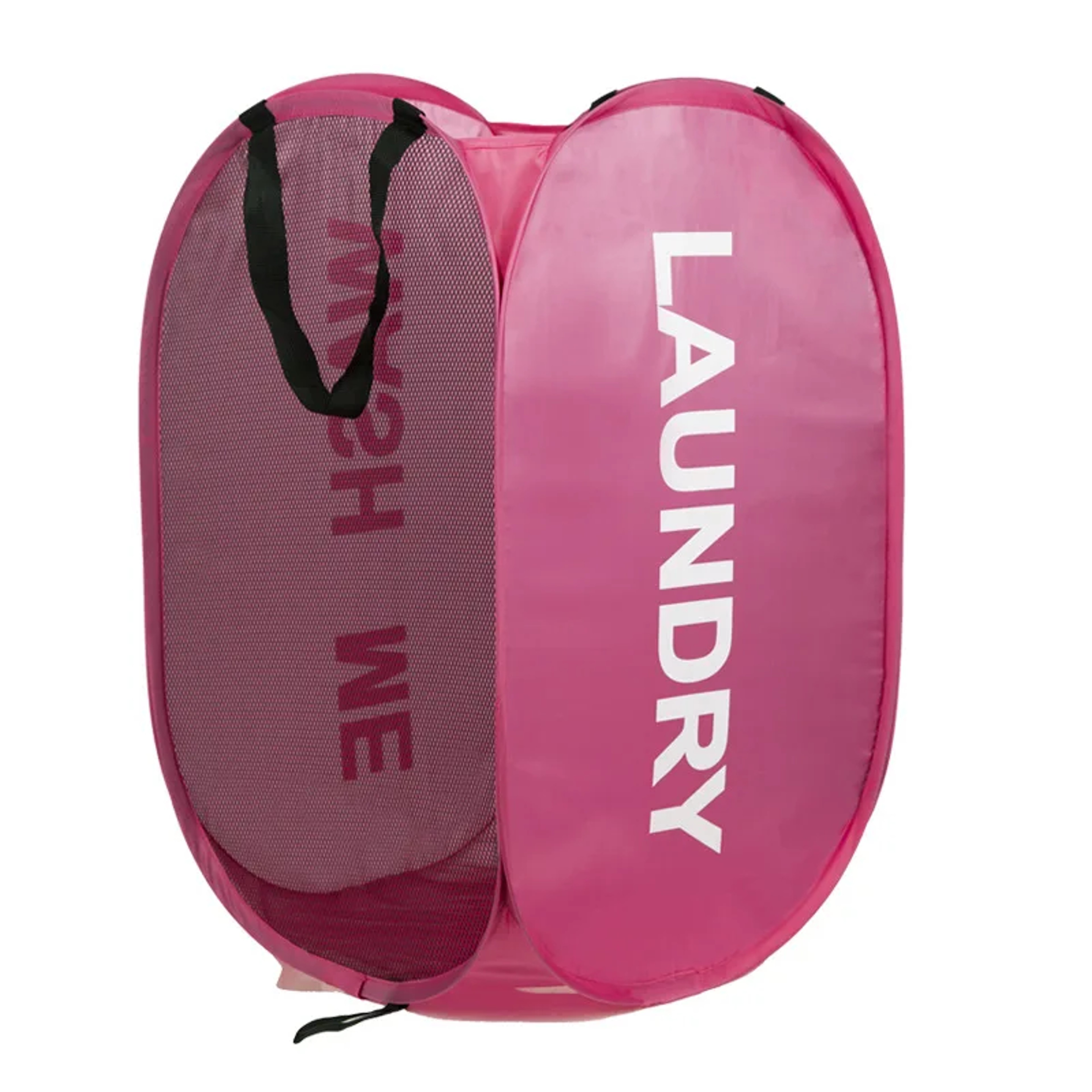 Foldable Laundry Hamper With Handles And Side Pocket For Clothes And Home Storage 1