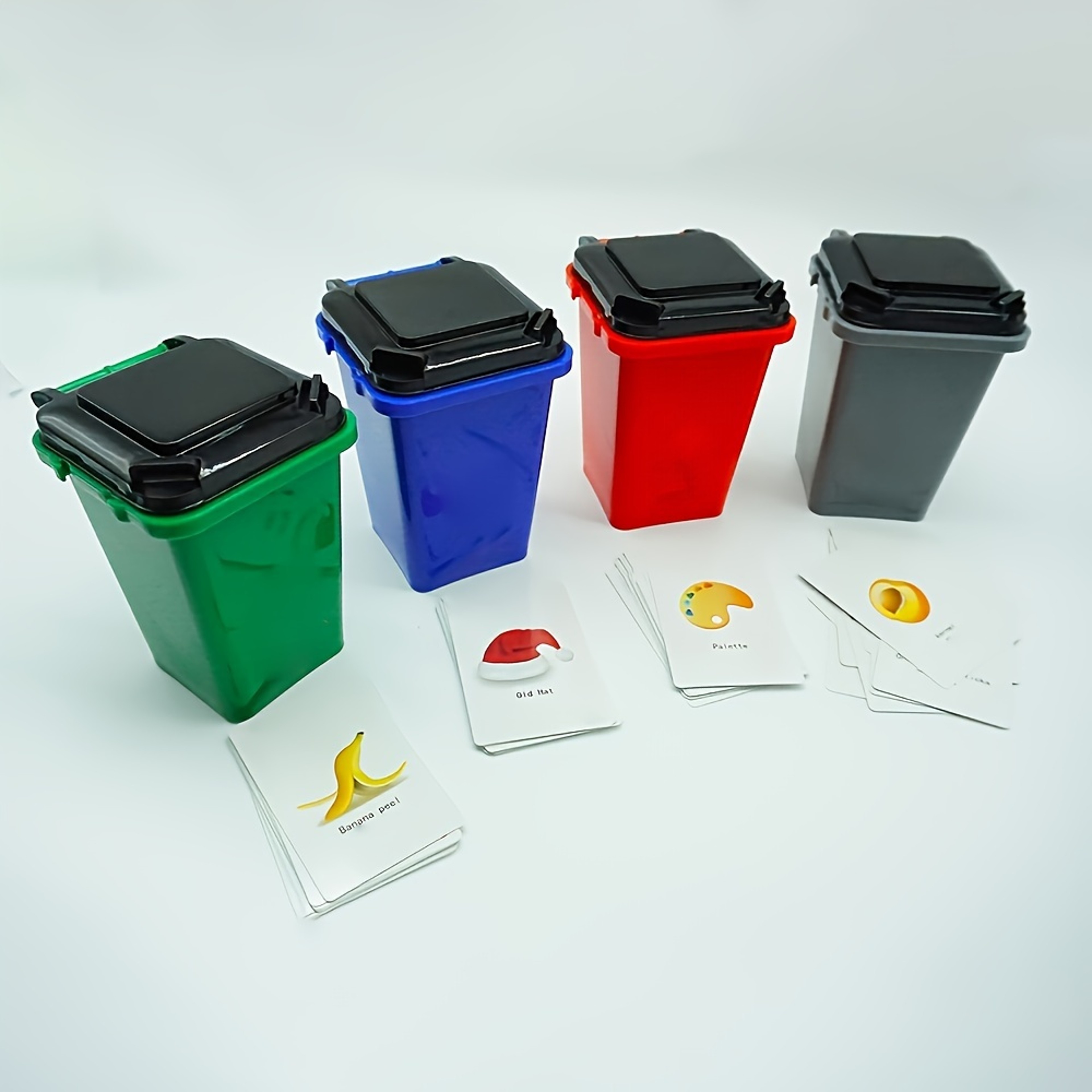 Mini Desktop Trash Can And Pen Holder Compact Desk Organizer For Office Home And Study 2