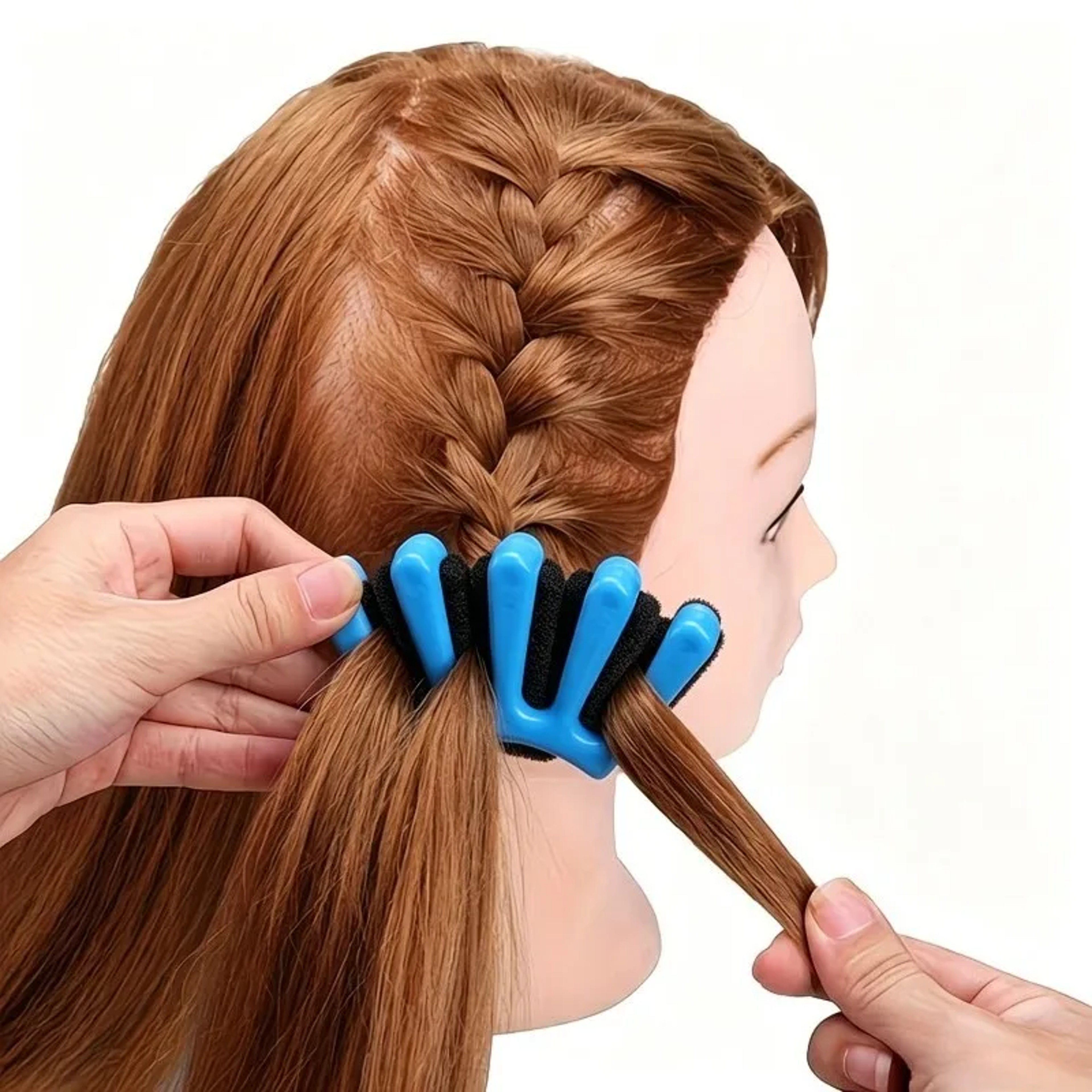 Quick Hair Styling Tool Set For Easy Buns Twists And Heatless Updos 5