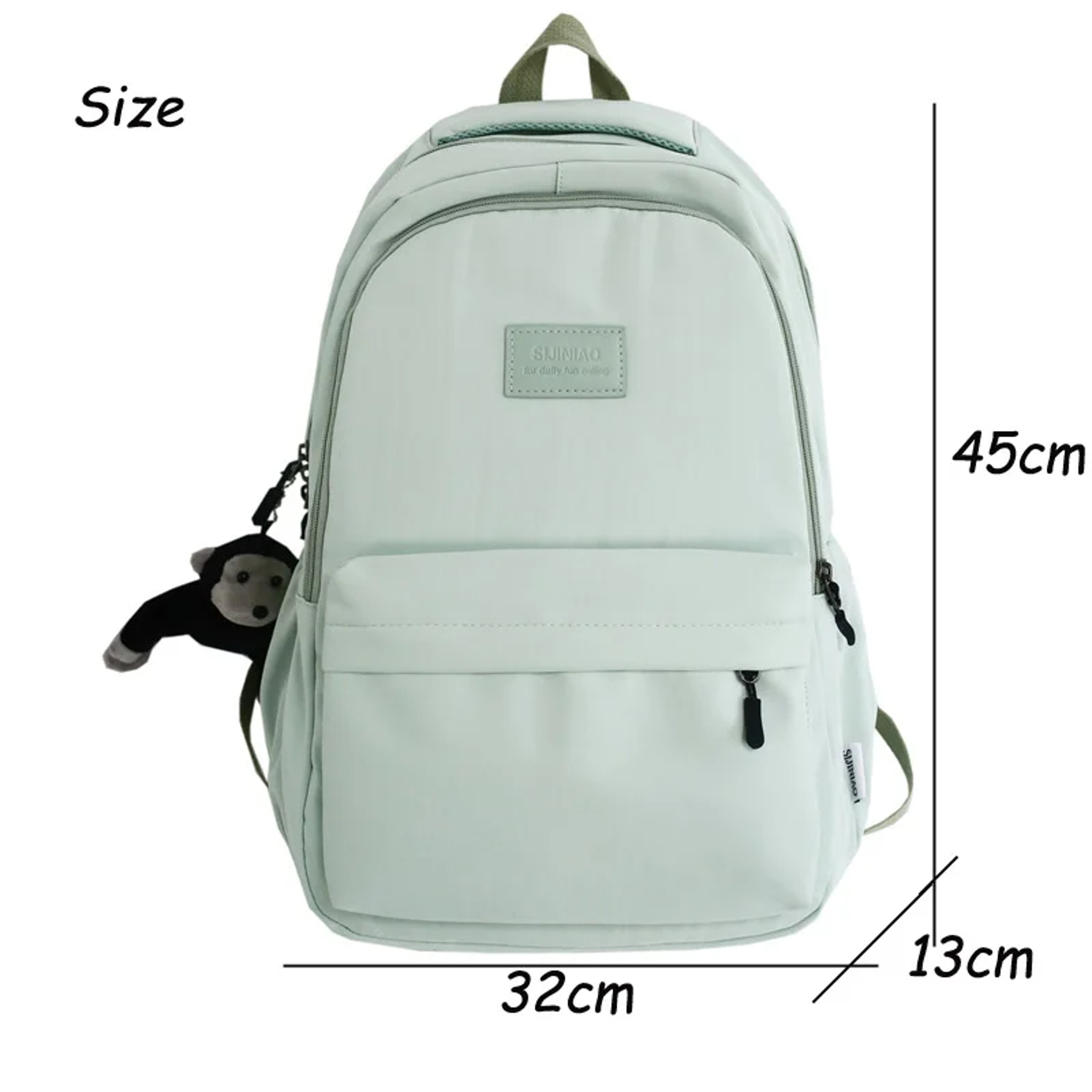 Everyday Multi Pocket College Backpack With Laptop Storage 3
