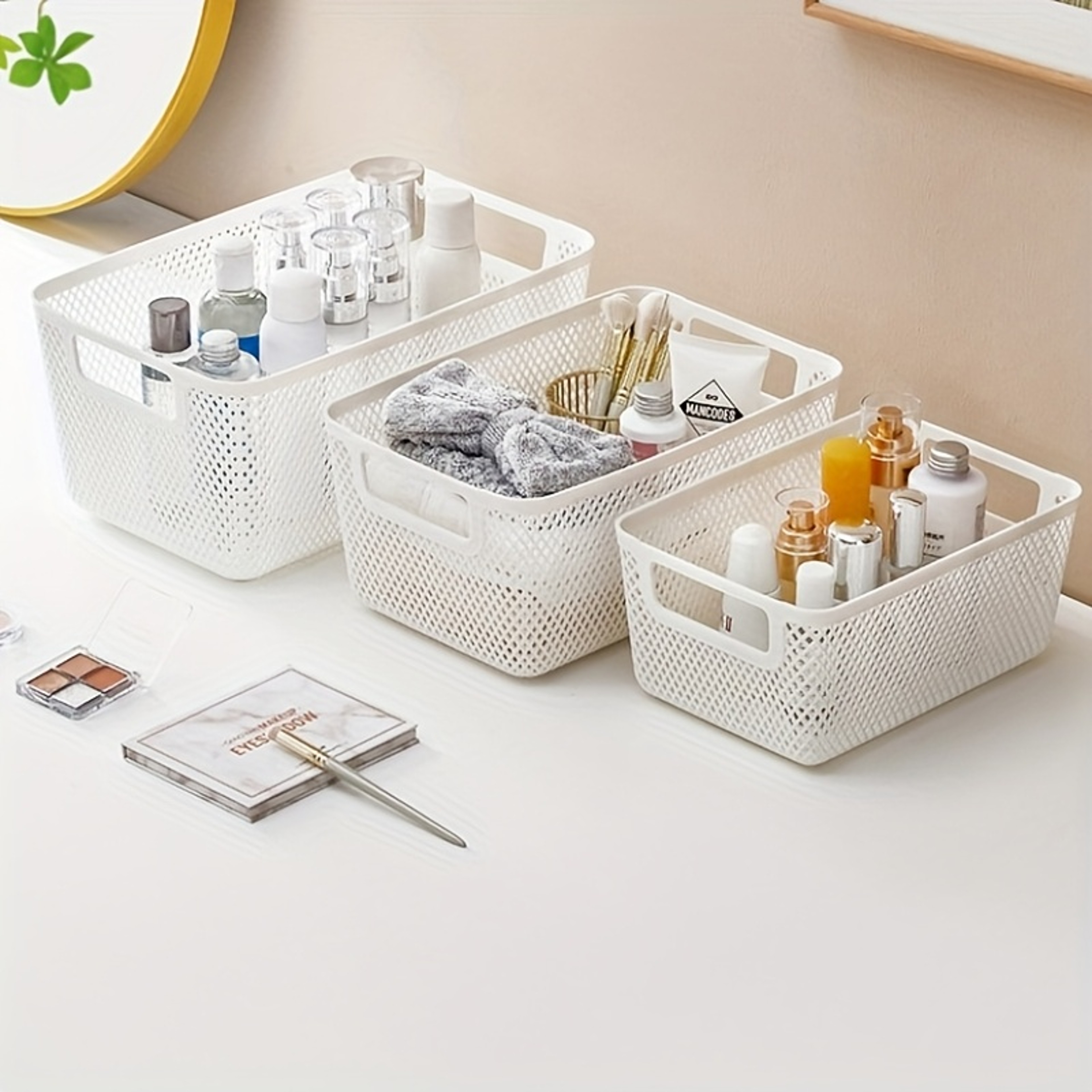 Multi Purpose Storage Basket For Kitchen Bathroom And Home Organization 1