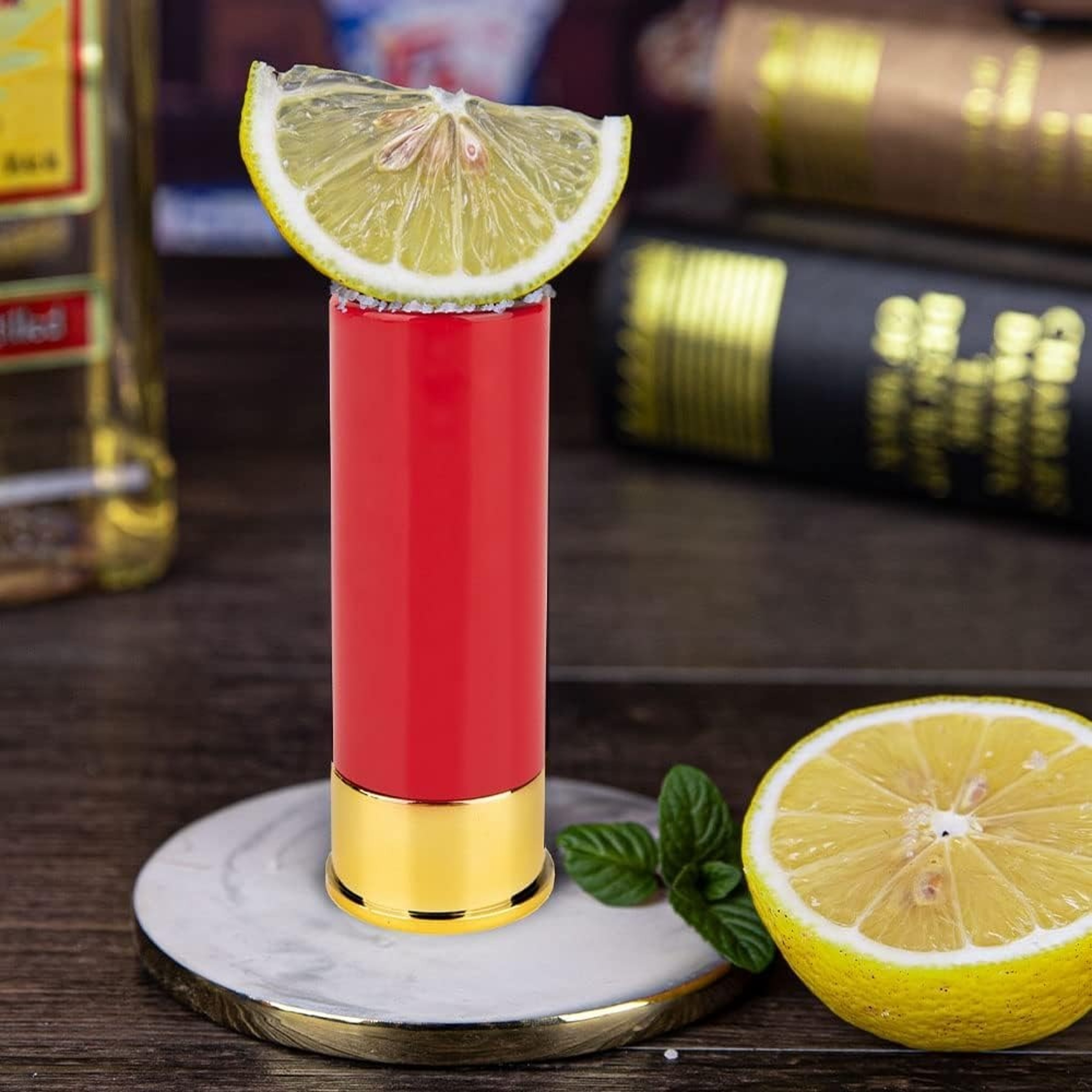 Bullet Shot Glasses Set BPA Free Plastic Shotgun Shell Party Cups – view 4