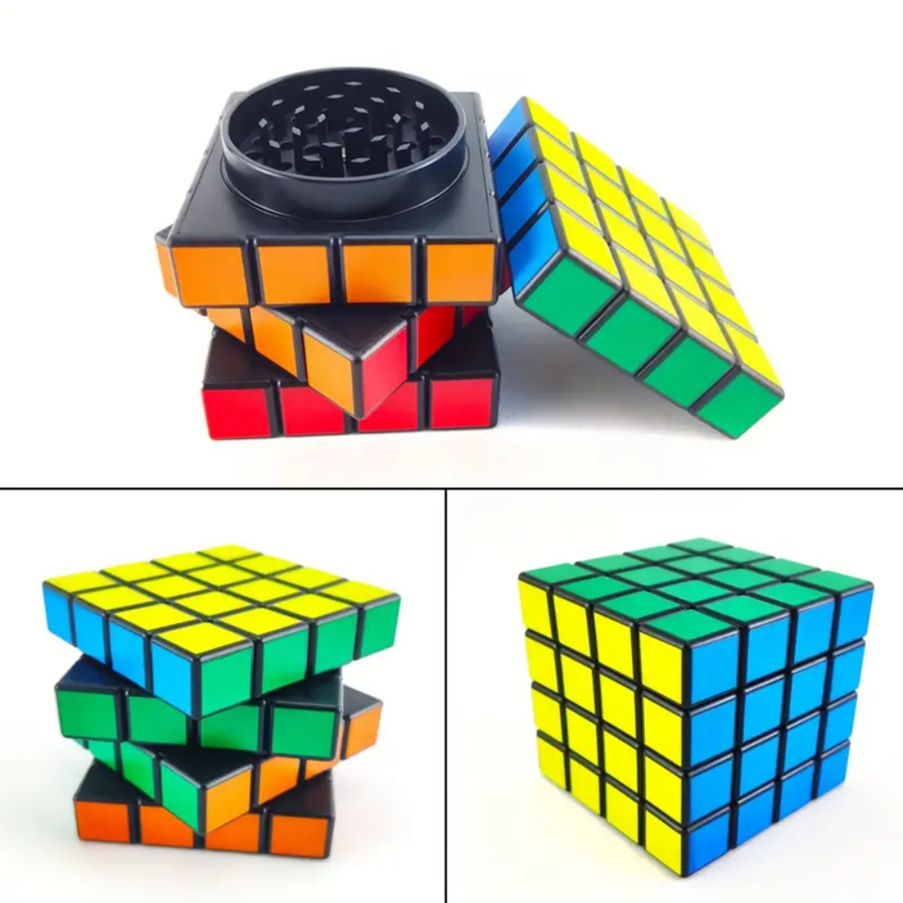 Magic Cube Layer Grinder Magnetic Herb and Spice Grinder – view 1