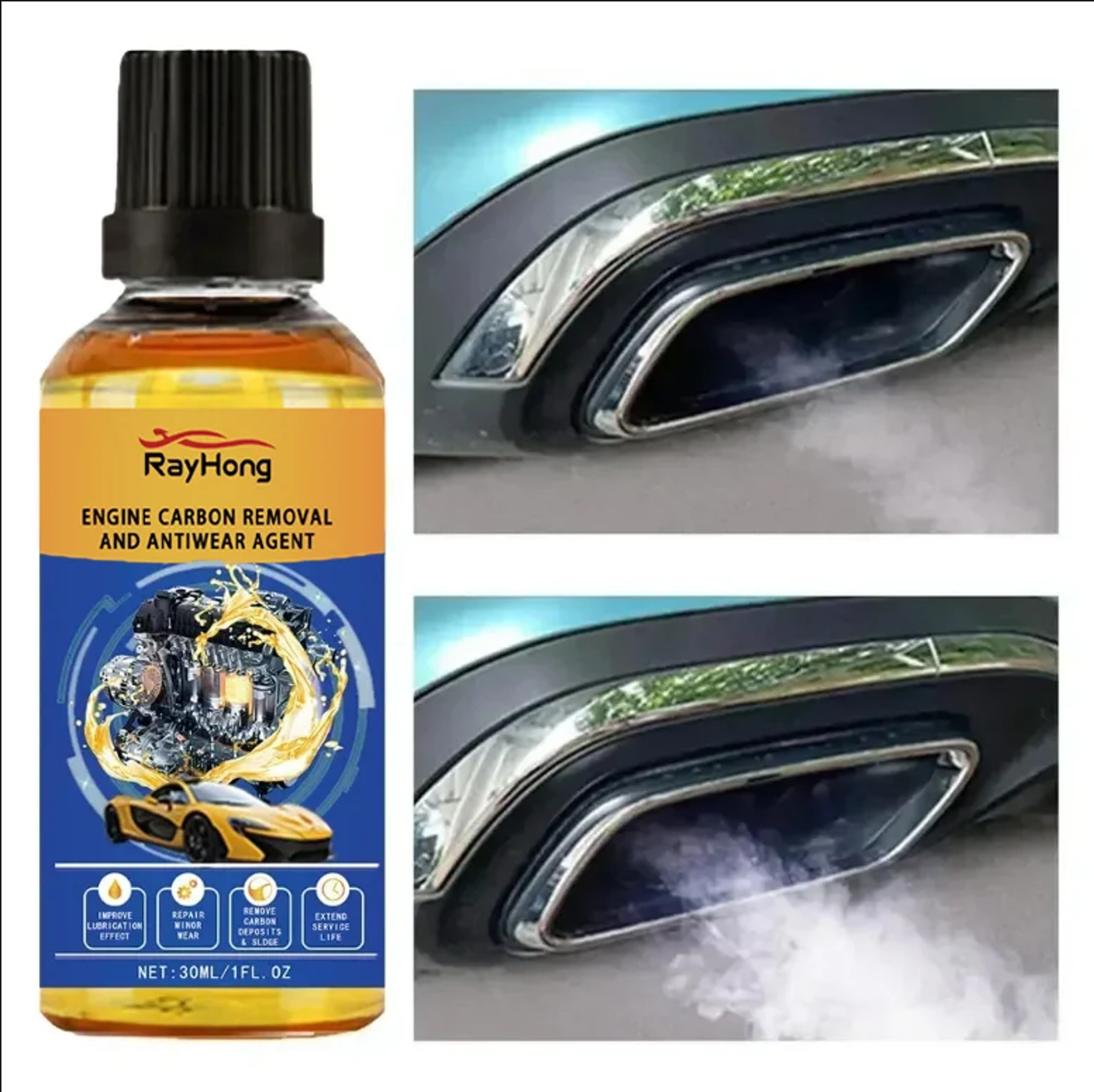 Engine Guard Anti Wear Engine Oil Additive For Gasoline  Diesel Engines Cleaner  Fuel Saver 5