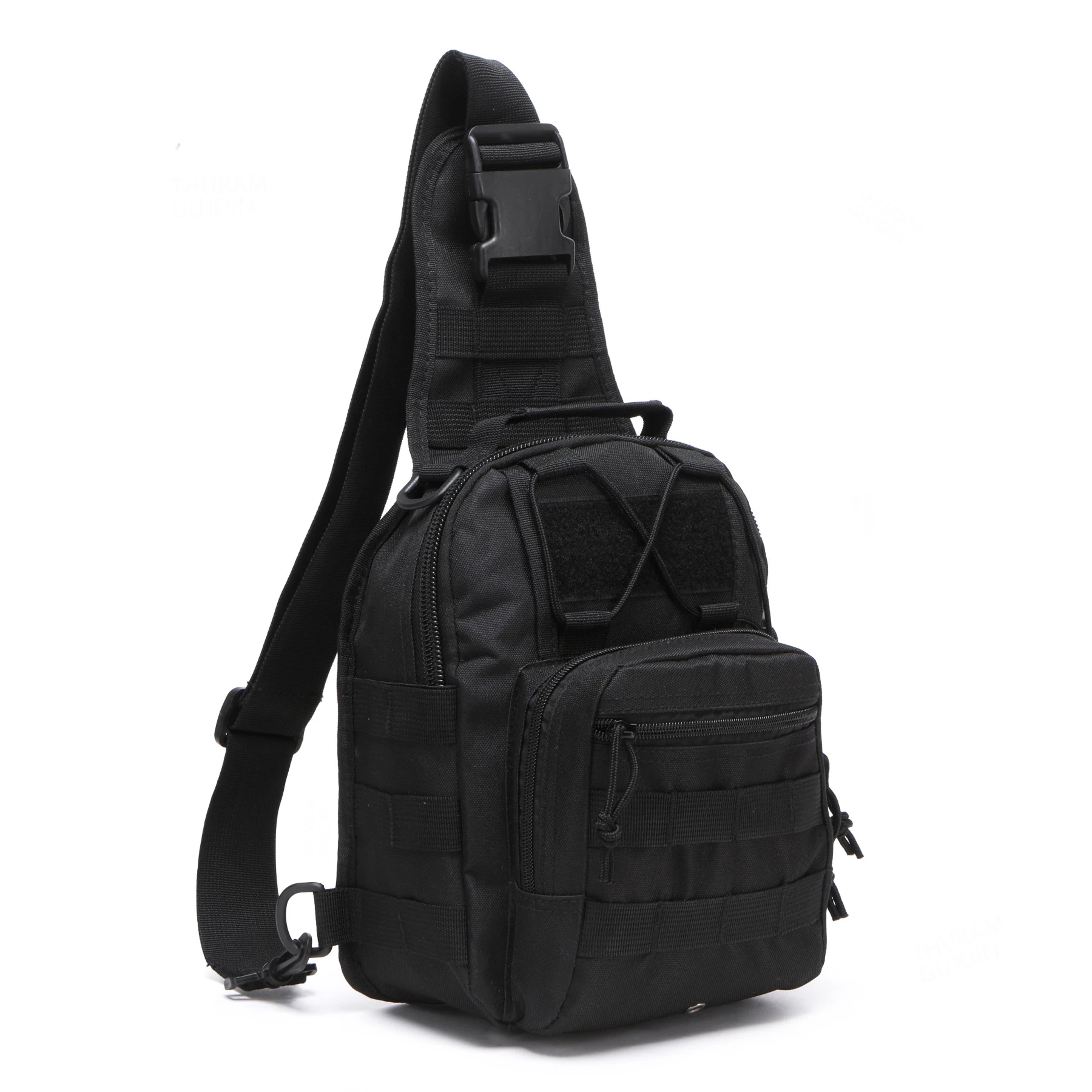 Water Proof Tactical Sling Backpack With Storage For EDC Hiking And Camping 0