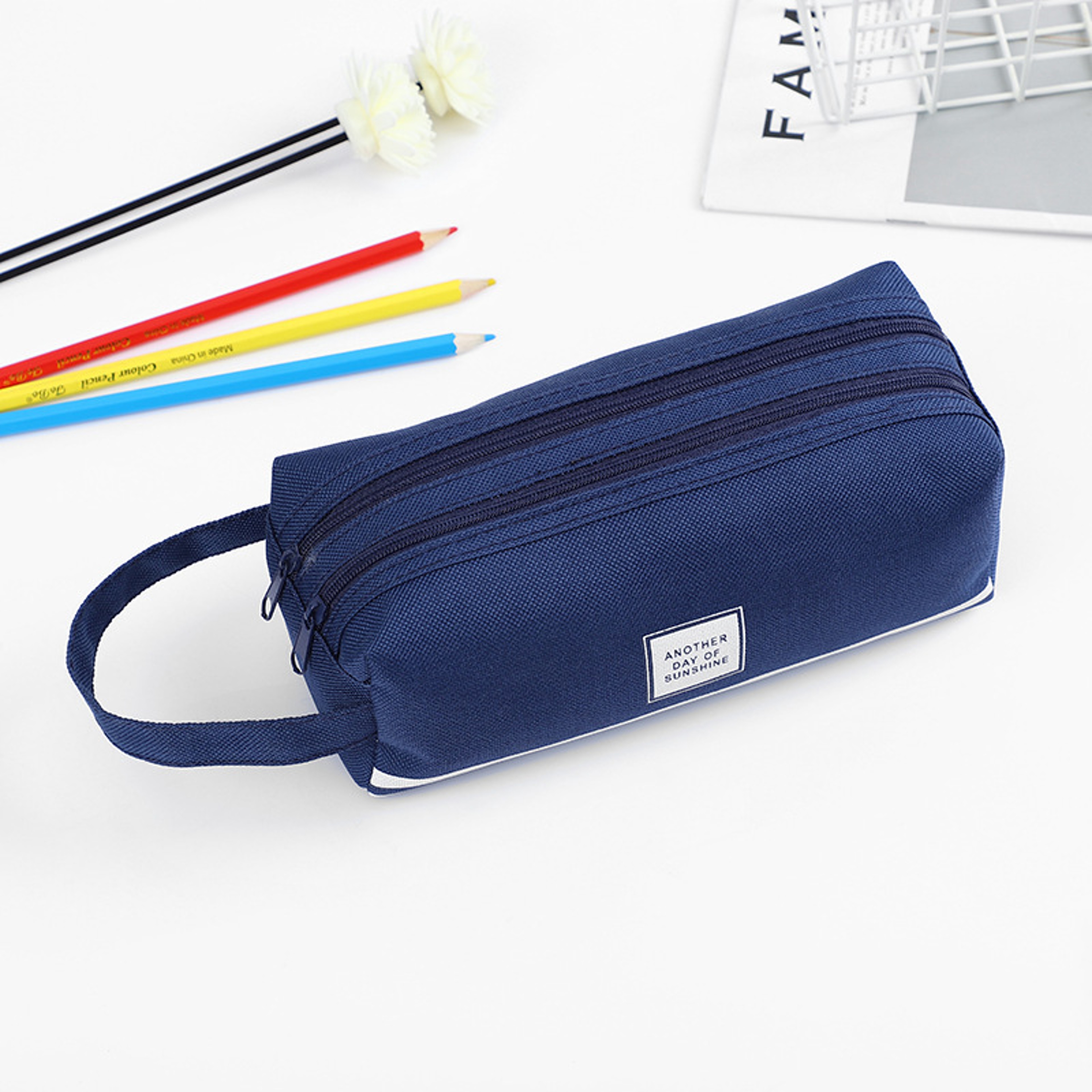 Kawaii Large Capacity Pencil Case  Stationery Organizer For School And Office 0
