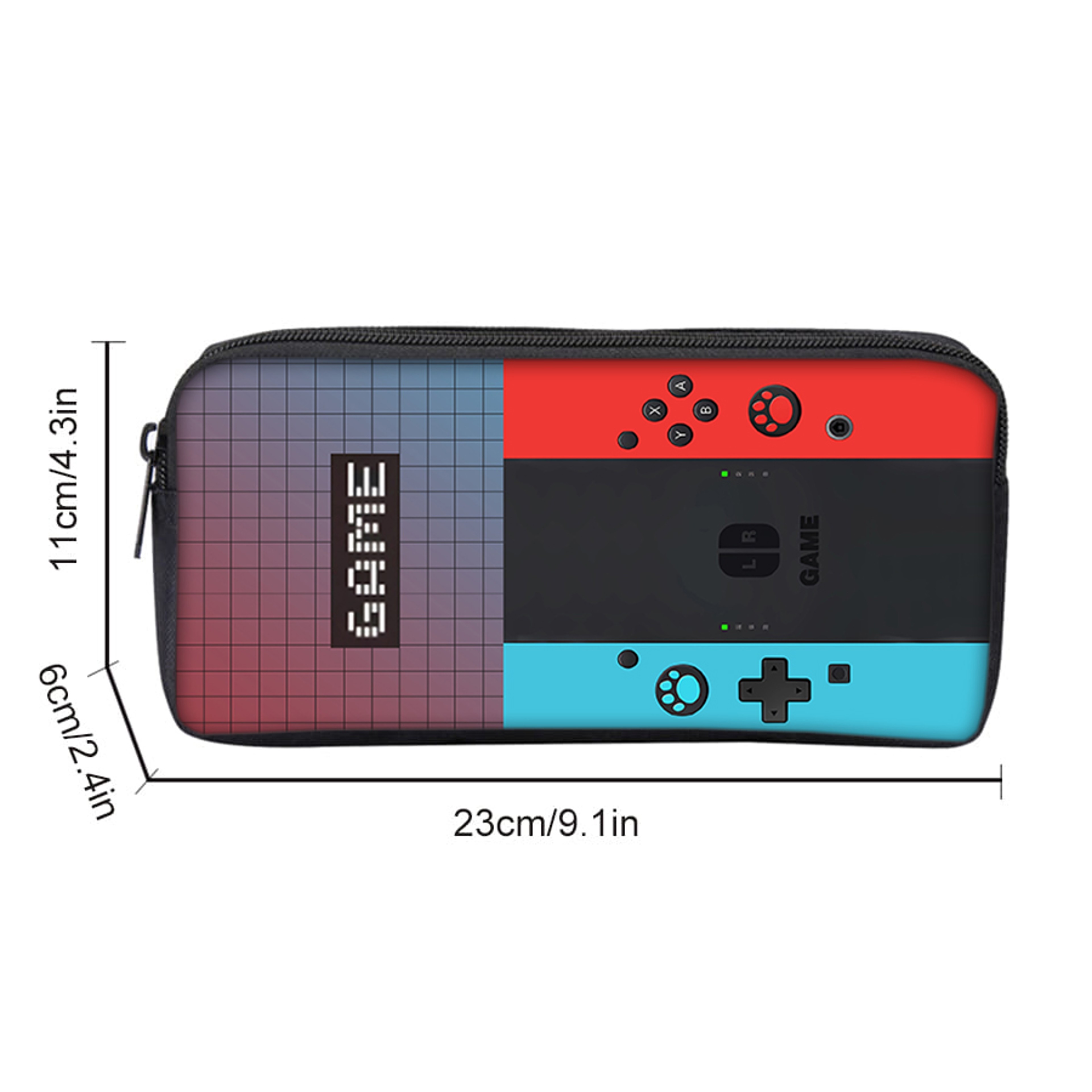 Game Console Pencil Case For Kids And Teens Cartoon School Pencil Pouch 2