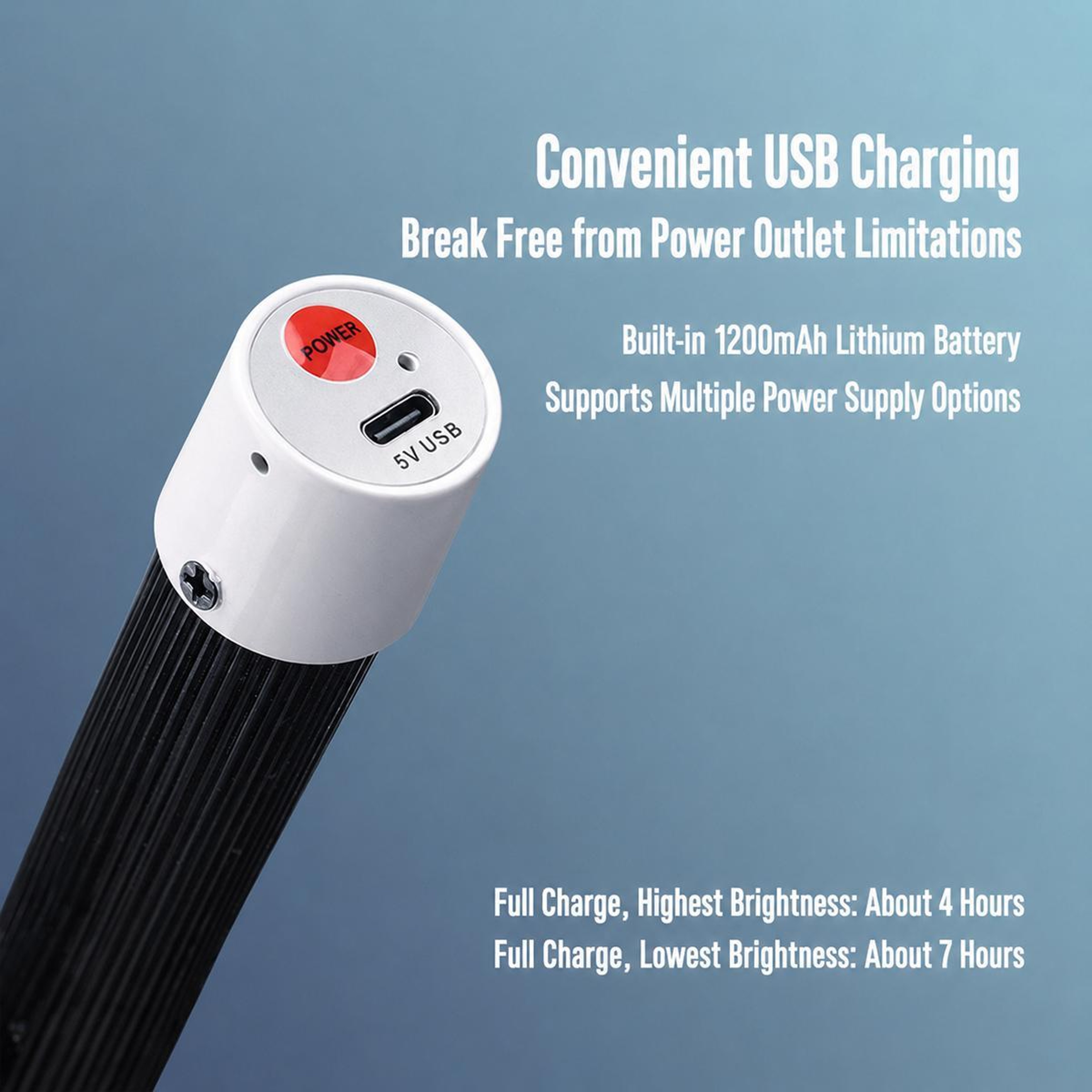 Rechargeable Flexible LED Work Light with USB C Charging for Car Repair – view 3