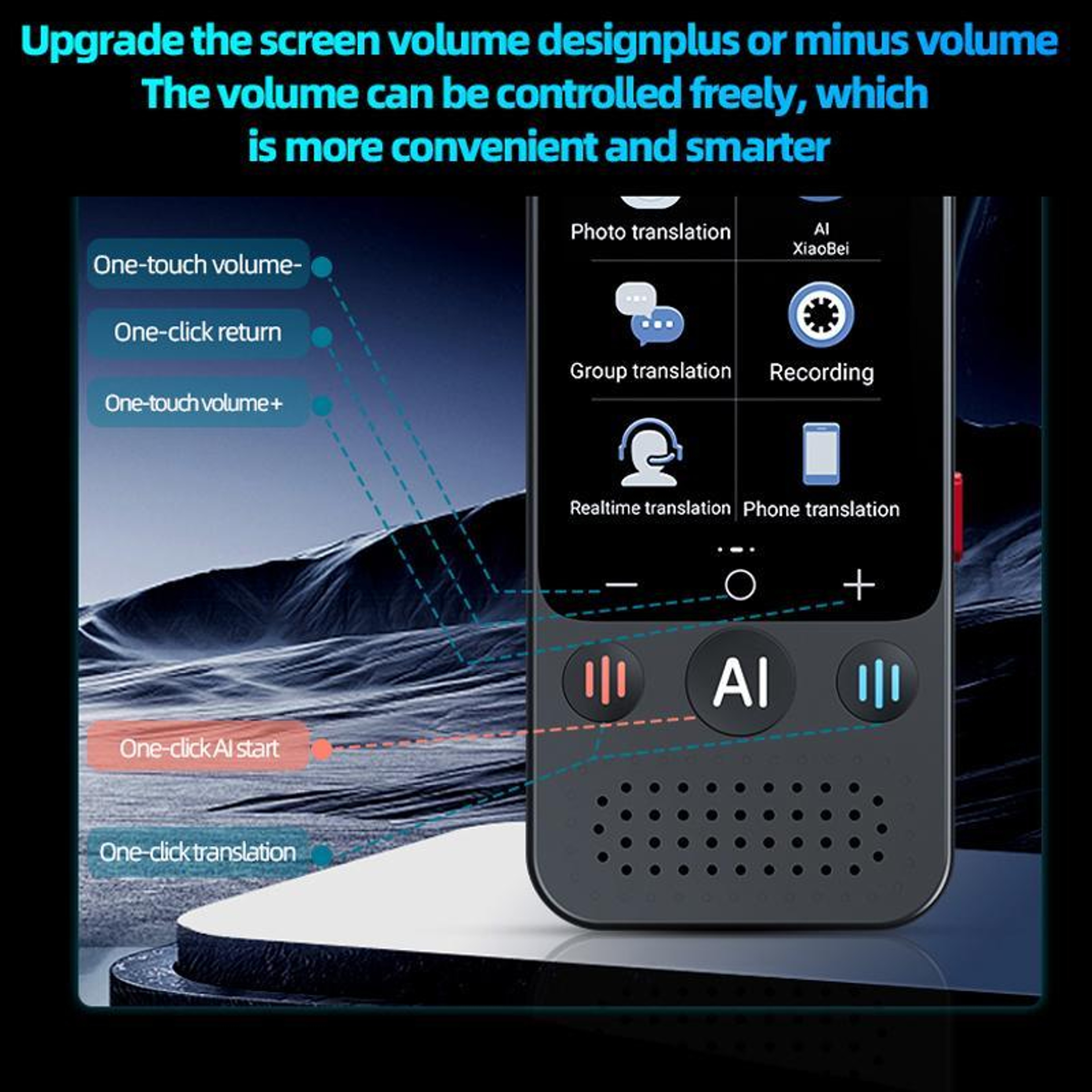 AI Language Translator Device With 139 Online Languages And 31 Inch Screen 7