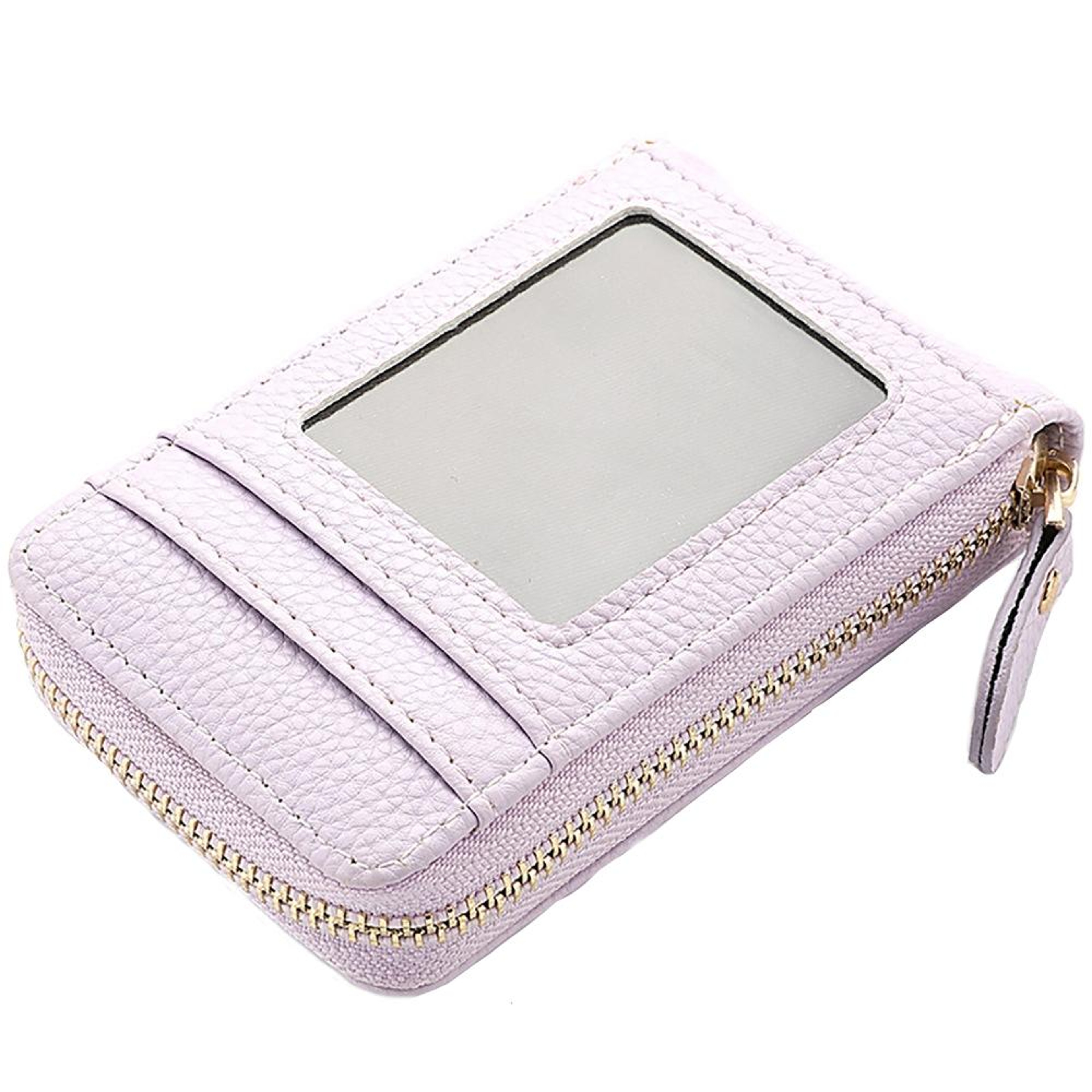 PU Leather Card Holder Wallet with Multiple Slots Zipper Coin Purse and ID Case – view 10