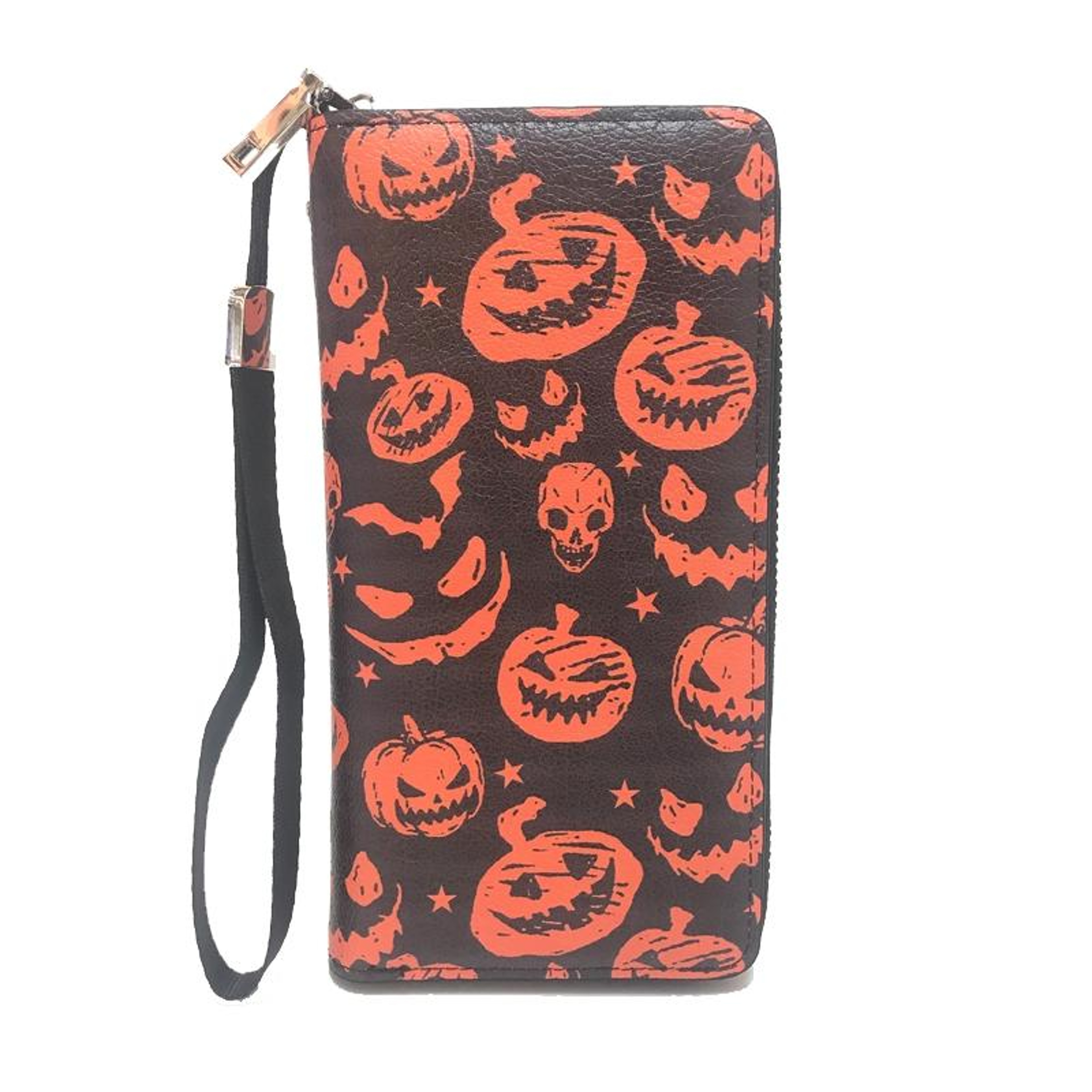 Womens PU Leather Wristlet Wallet with Zipper and Multi Card Storage – view 8