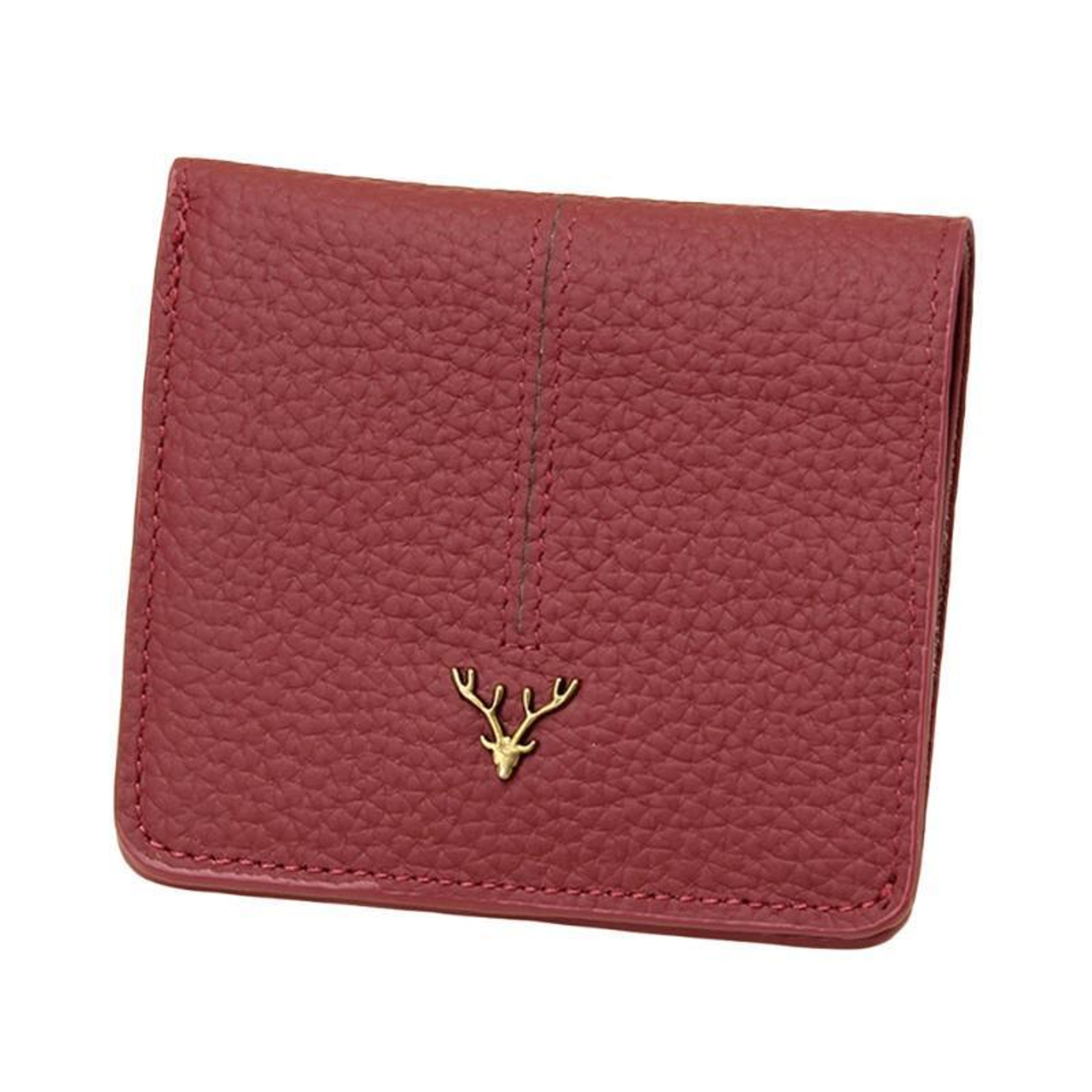 Womens Ultra Thin Leather Wallet with 7 Card Slots and Coin Pocket Black – view 9