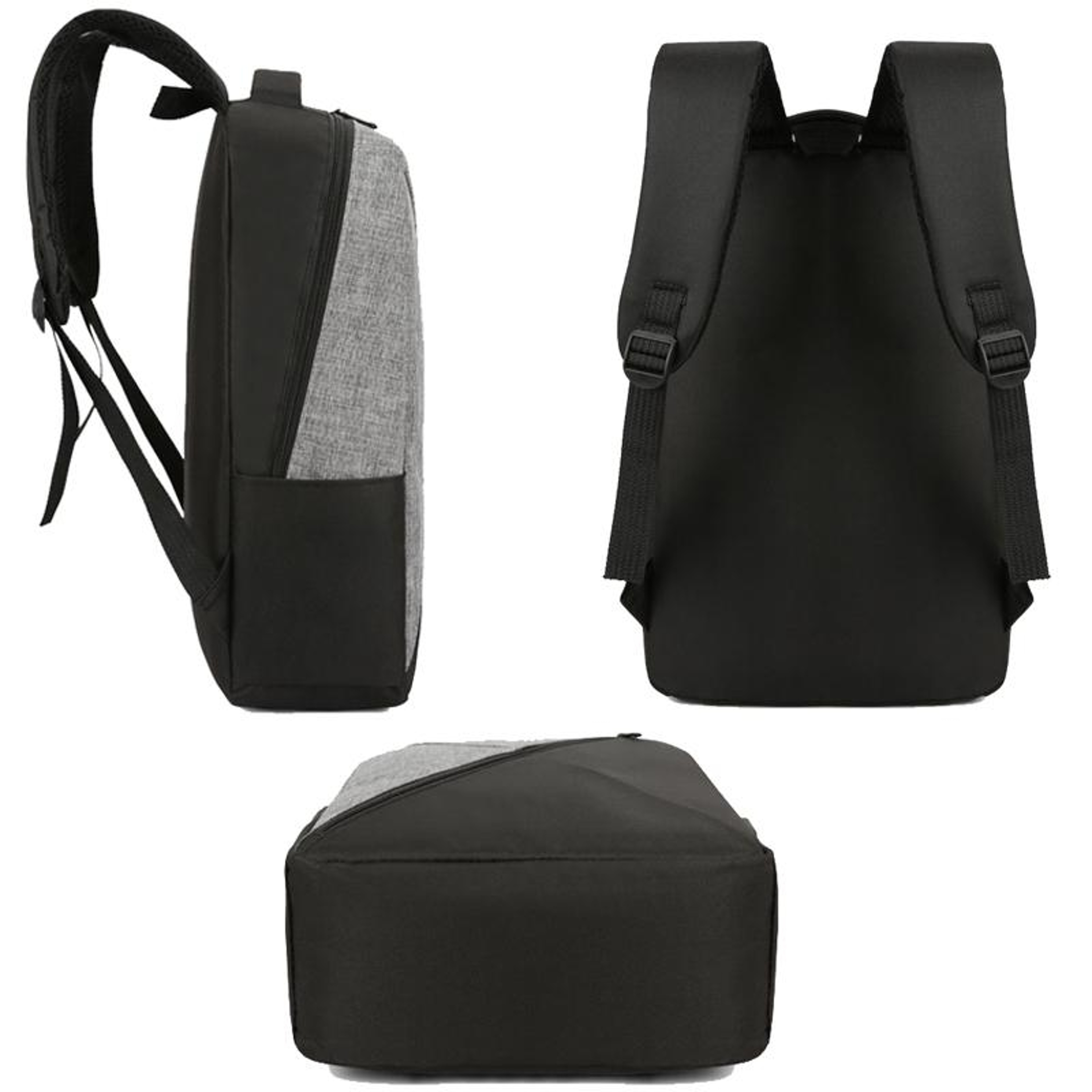 Computer Shoulder Bag Oxford Cloth Schoolbag Multifunctional USB Business Bag – view 2