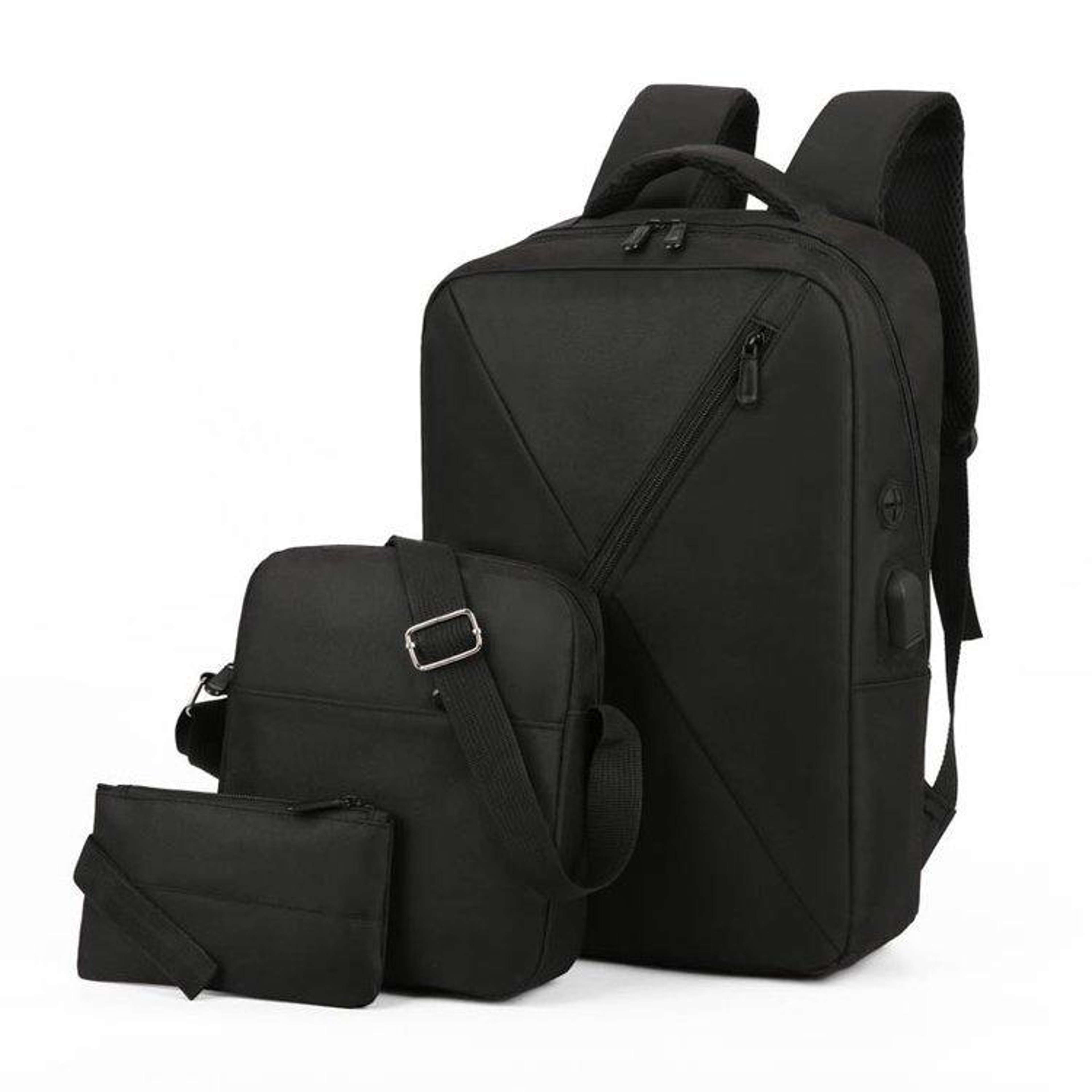 Computer Shoulder Bag Oxford Cloth Schoolbag Multifunctional USB Business Bag – view 8