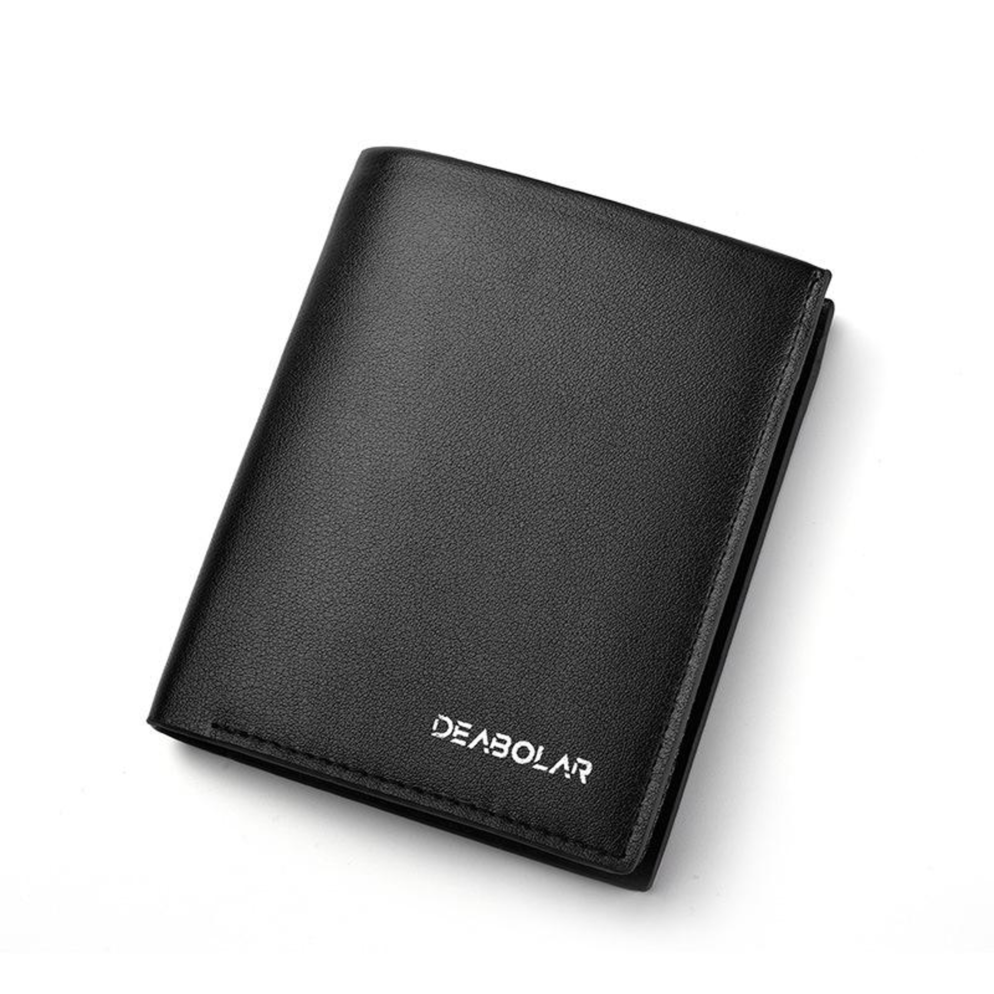 Mens PU Leather Wallet with Multiple Card Slots and Folding Design – view 9