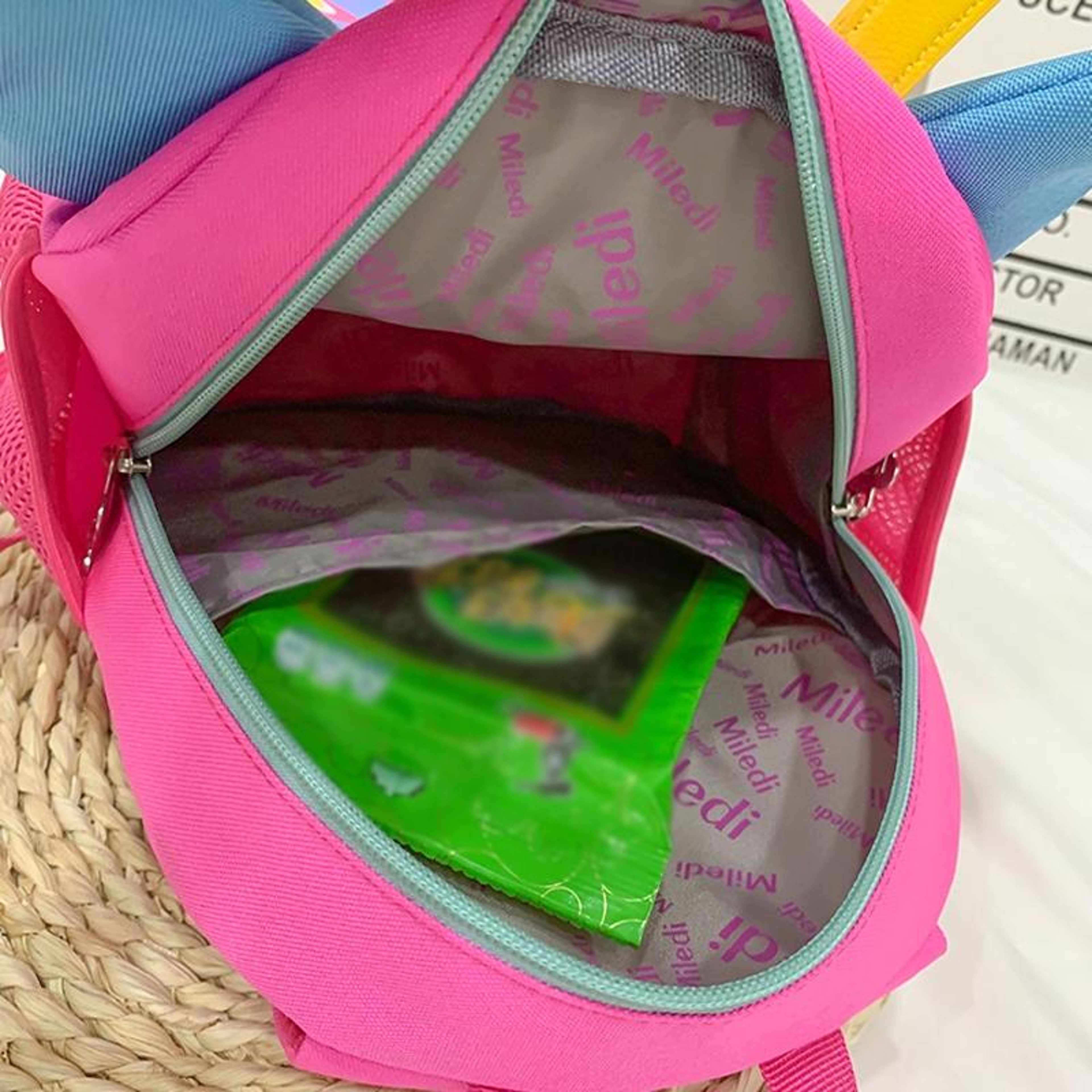 Kids Butterfly Backpack for Girls with Adjustable Straps and 3D Design – view 6