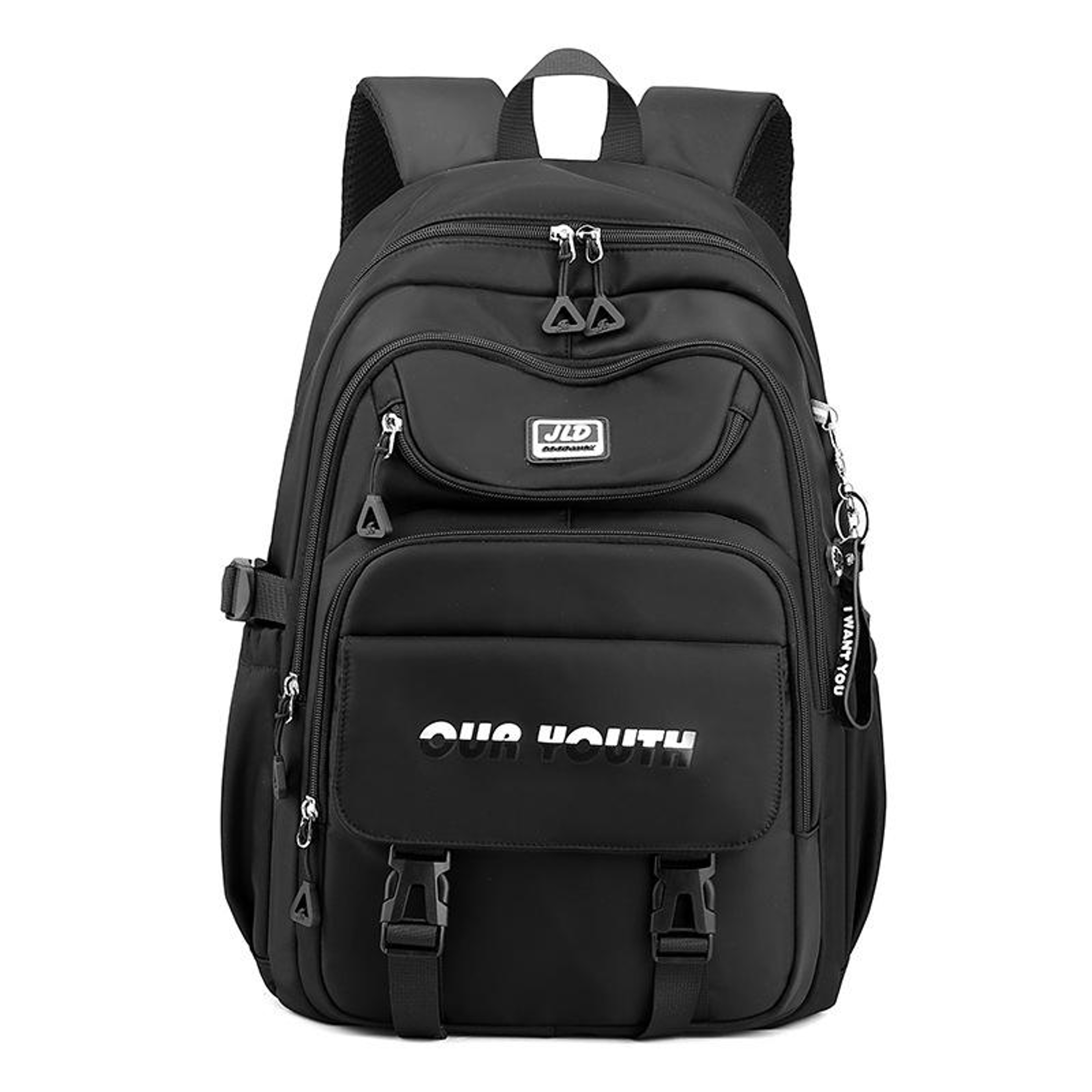 Lightweight School Backpack for Girls with Multiple Pockets and Luggage Strap – view 10
