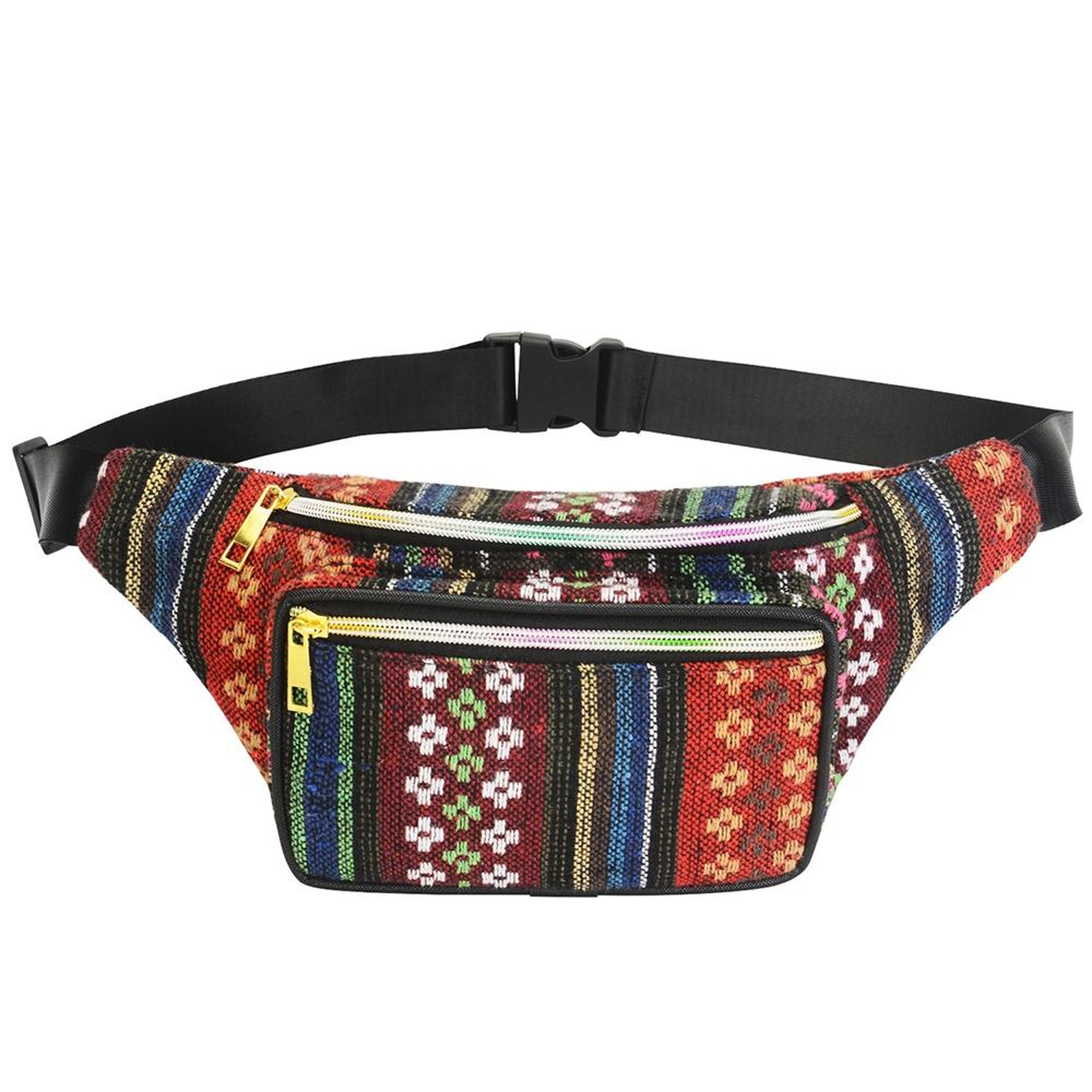 Bohemian Waist Bag for Women in Polyester for Travel and Shopping – view 12