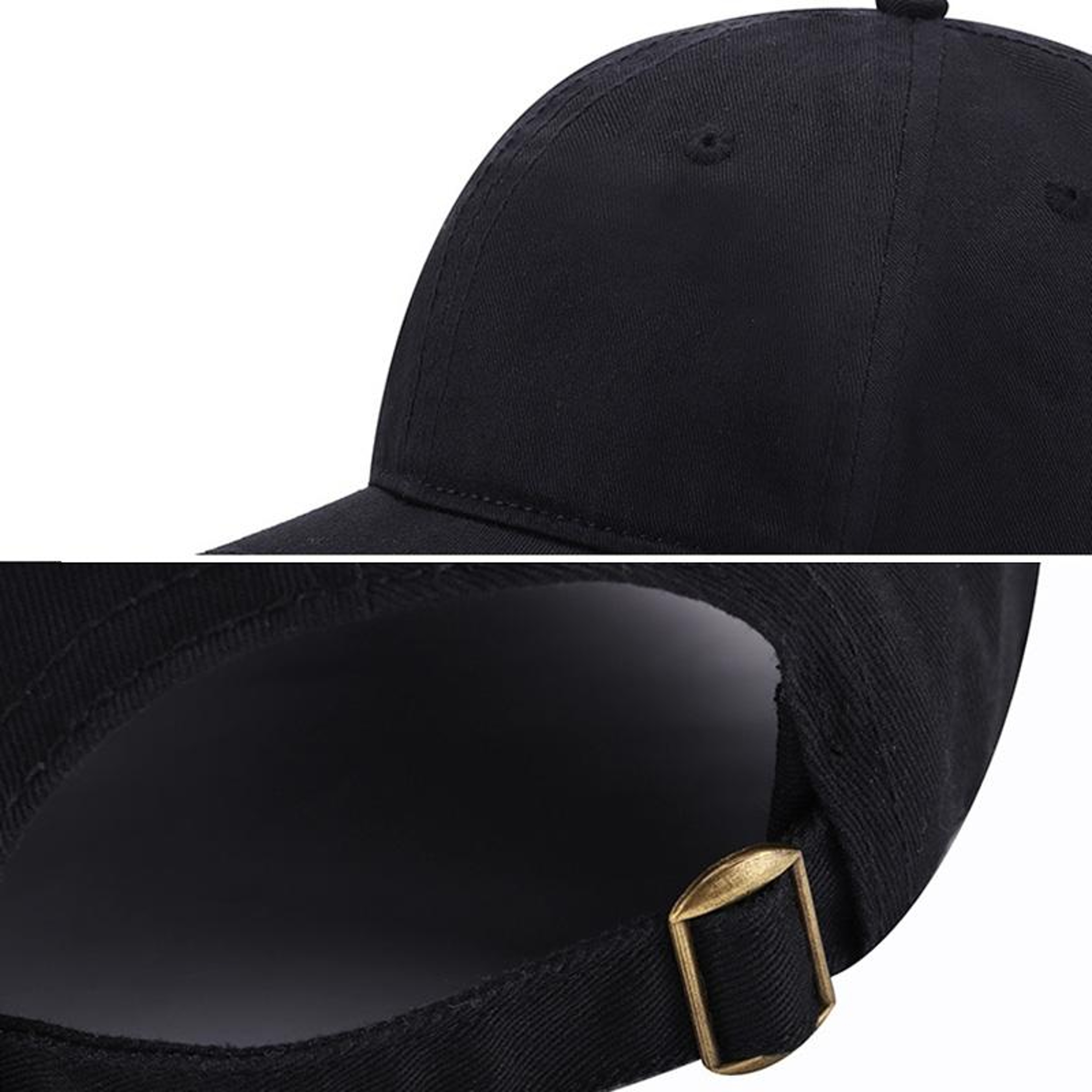 Cotton Baseball Cap with Wide Flat Brim for Everyday Outdoor Wear – view 5