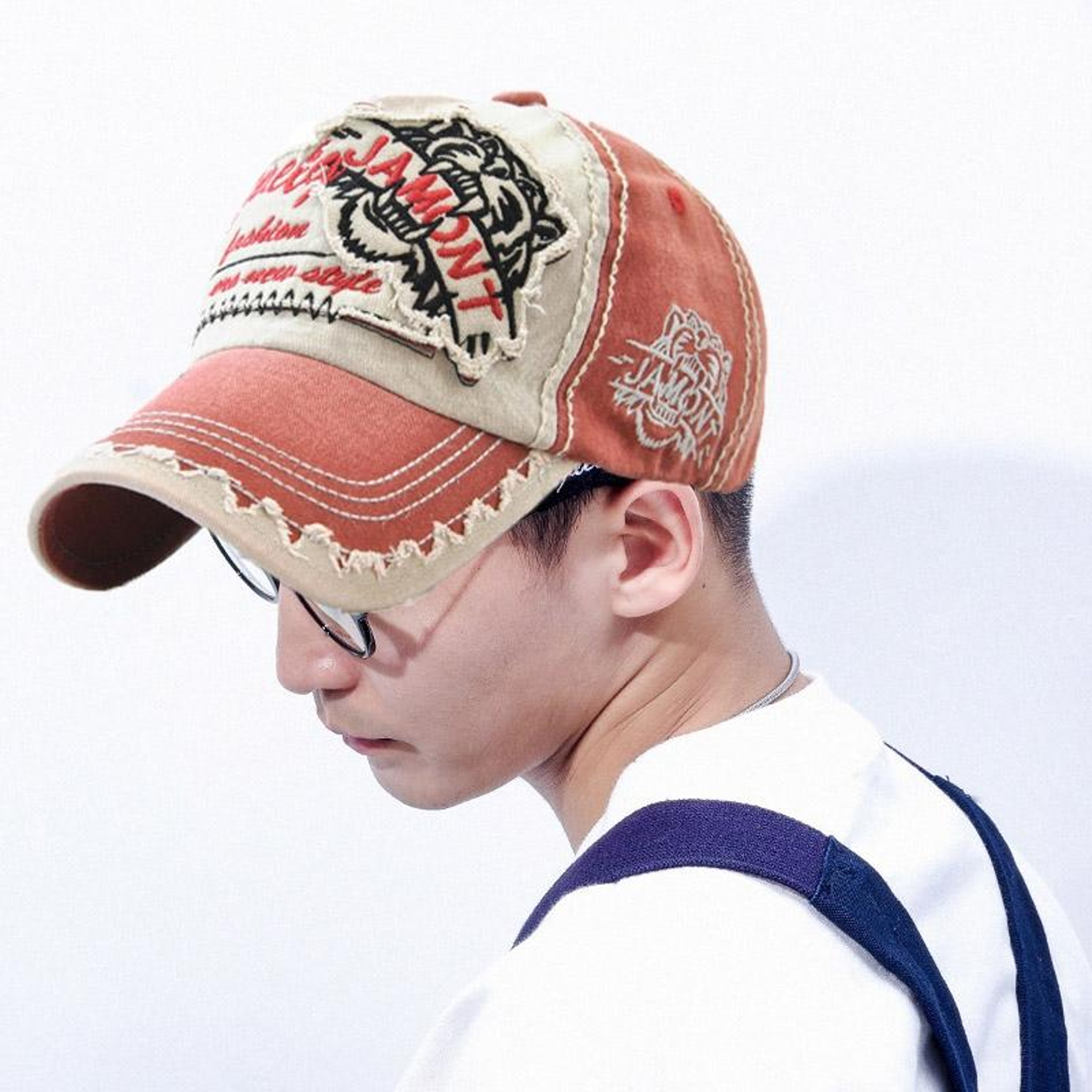 Tiger Head Embroidered Baseball Cap for Adults Cotton Twill Sun Hat – view 14