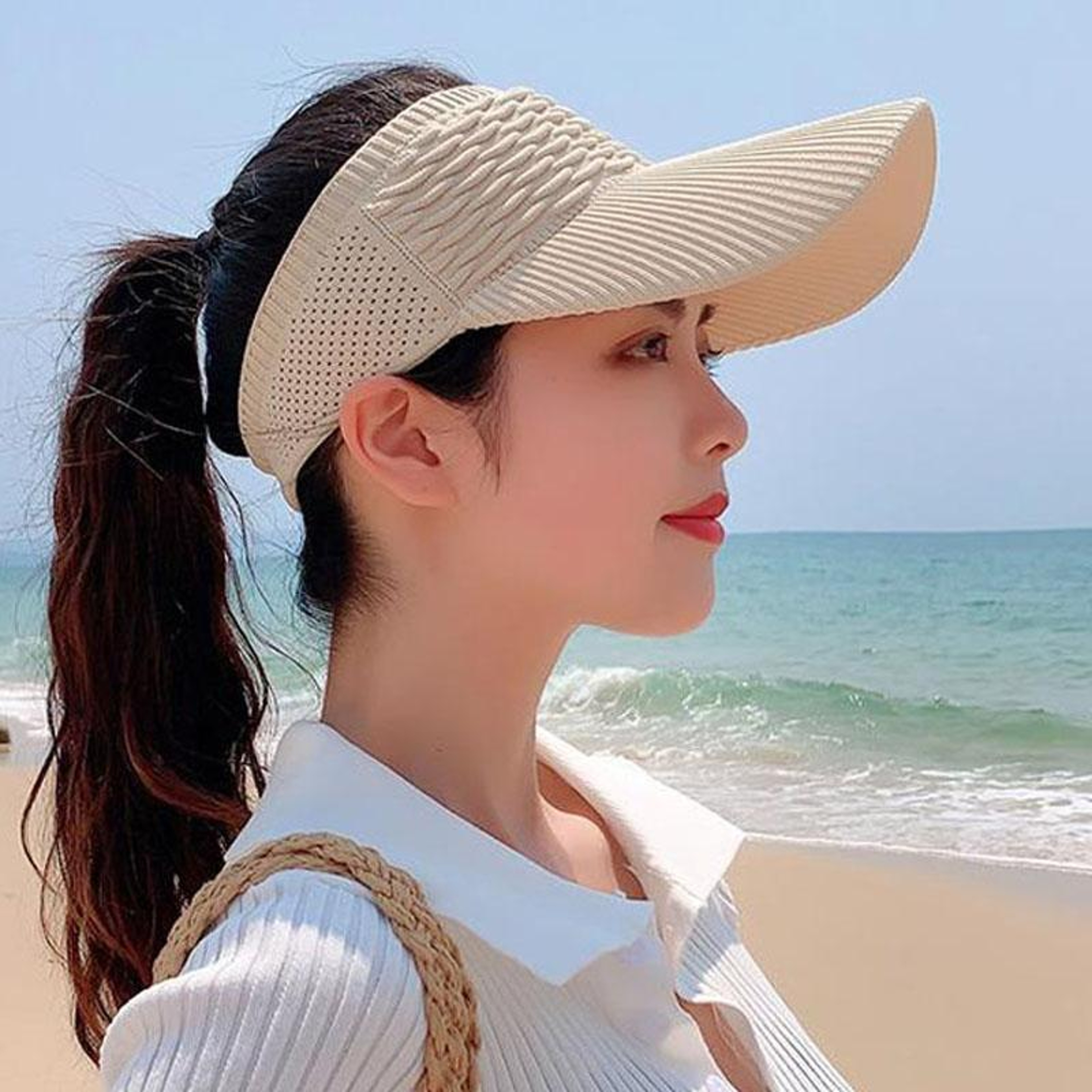 Womens Outdoor Baseball Cap with Sun Shielding Brim and Lightweight Polyester – view 83