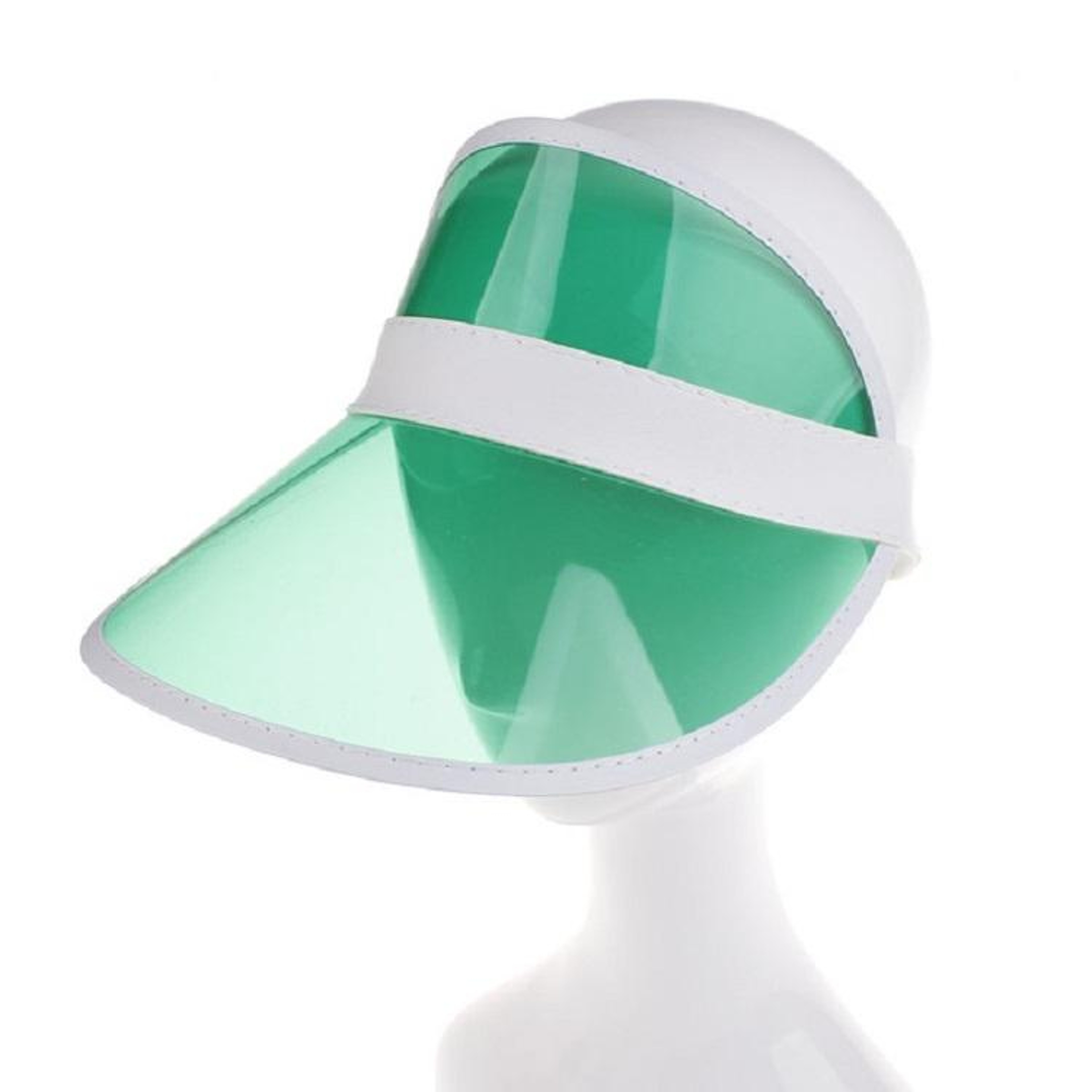 Transparent PVC Sun Visor Hat for Adults and Children – view 13