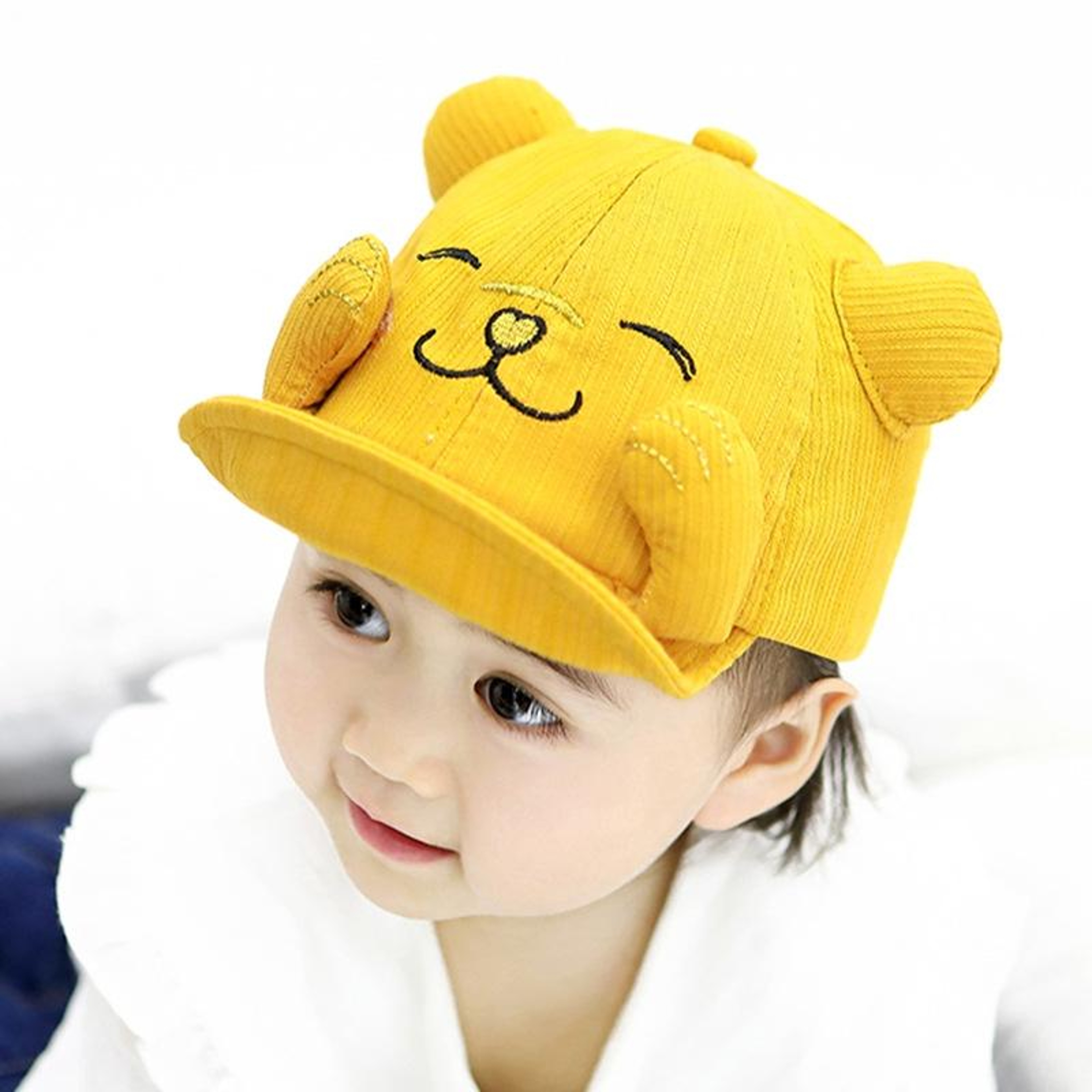 Baby Cotton Cat Embroidery Hat – view 6