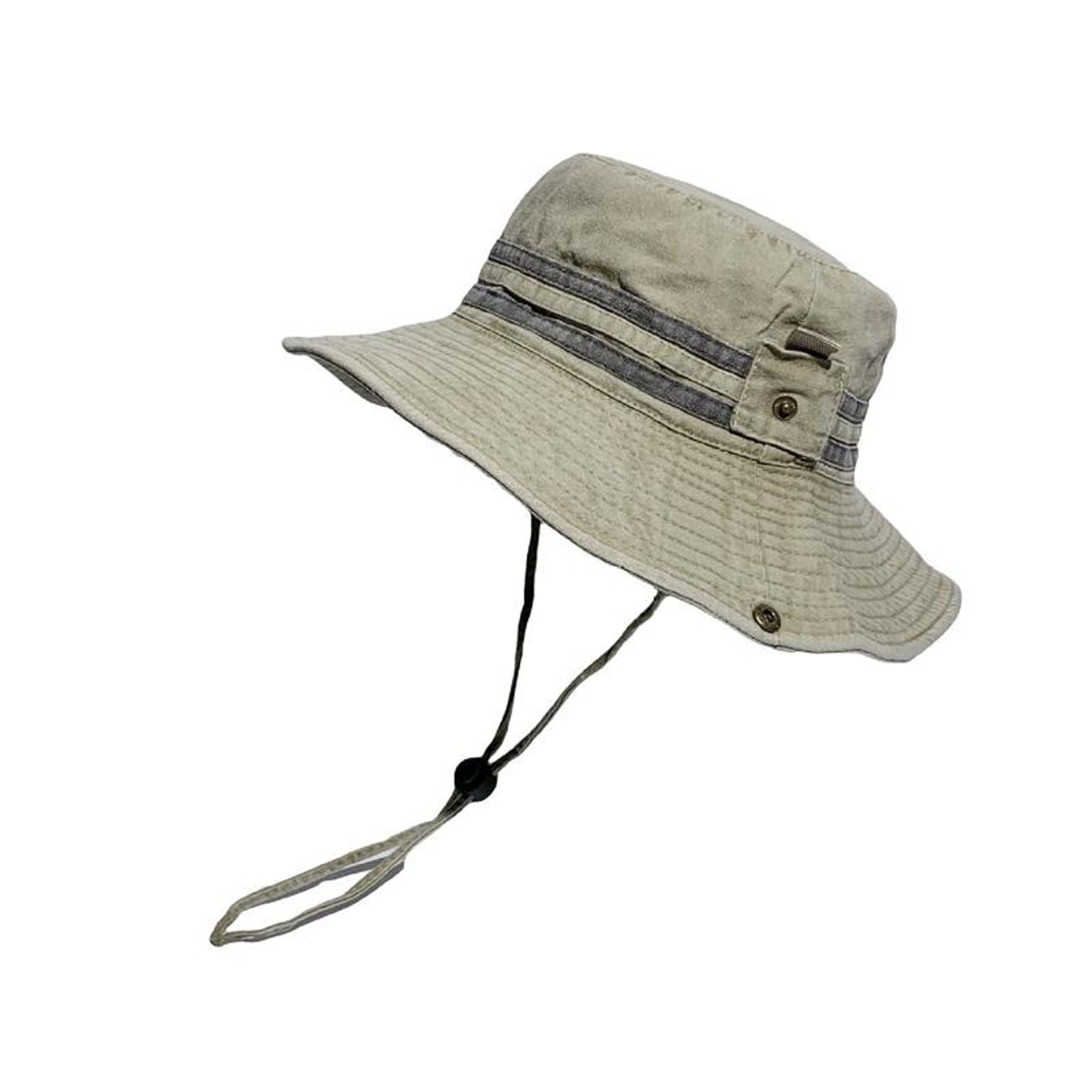 Washed Cotton Fisherman Sun Hat with Wide Brim and Foldable Design – view 5
