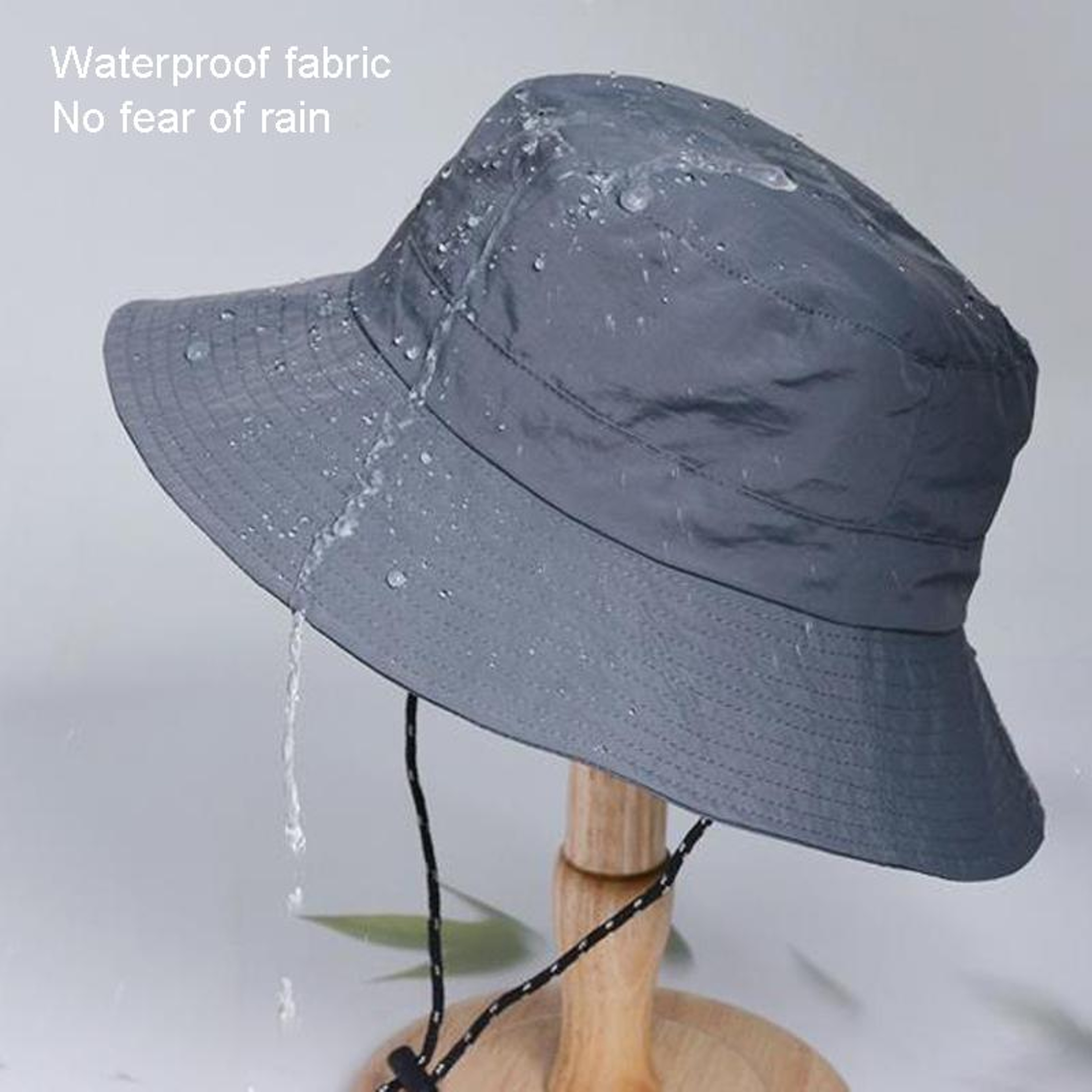 Waterproof Fisherman Sun Hat for Men and Women with Adjustable Chin Strap – view 7