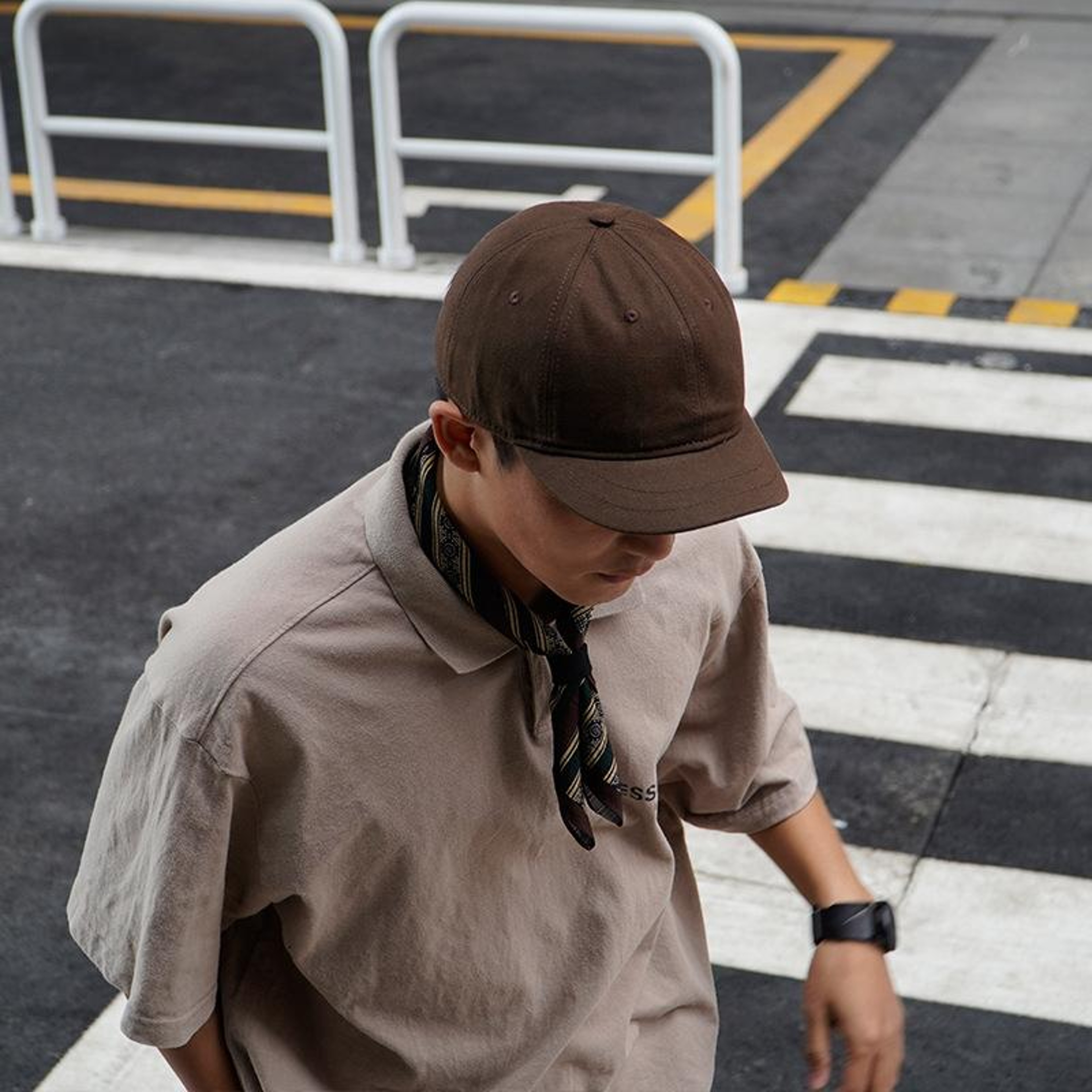 Retro Short Brim Cotton Baseball Cap for Men and Women – view 7