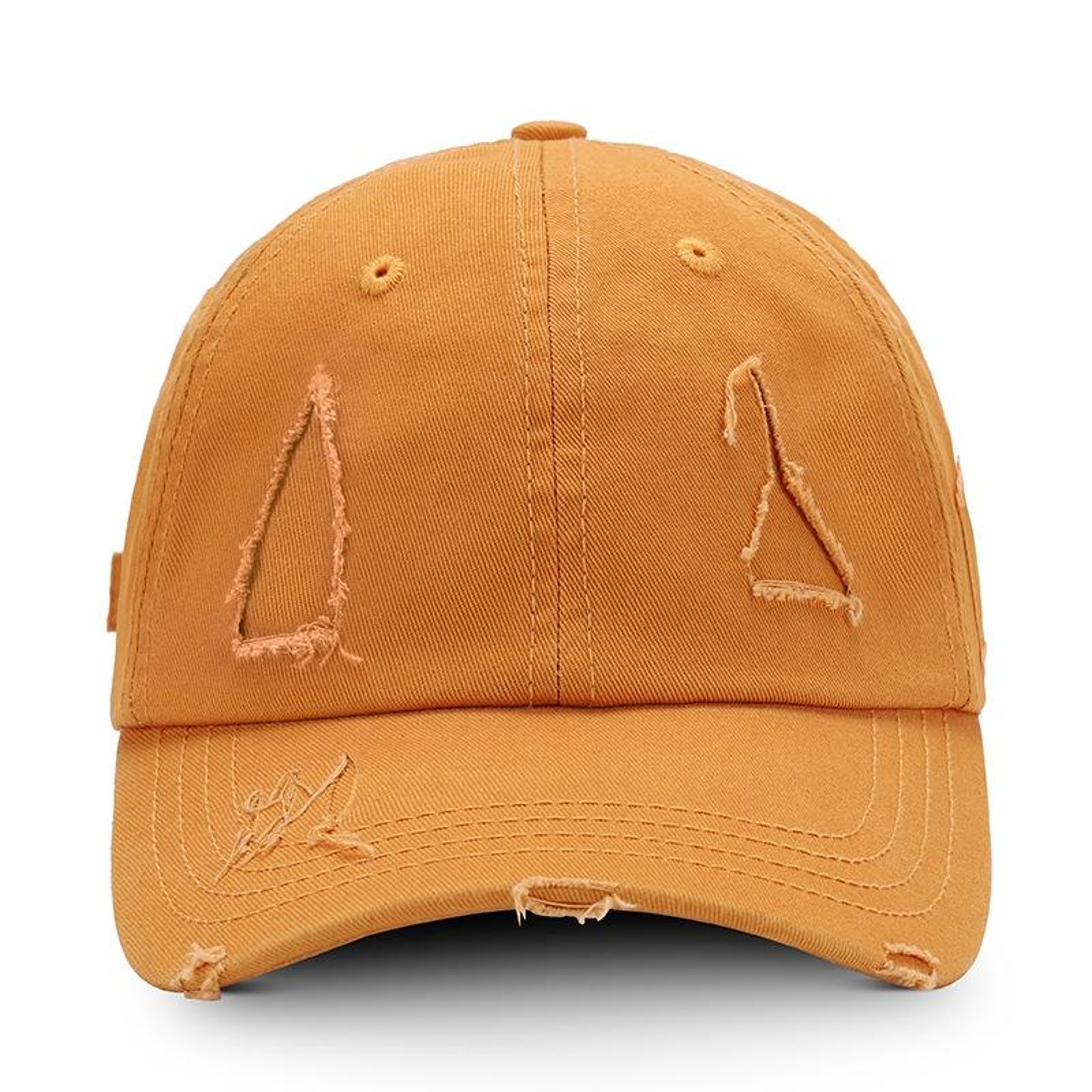 Washed Cotton Baseball Cap with Embroidered Details and Curved Brim – view 15