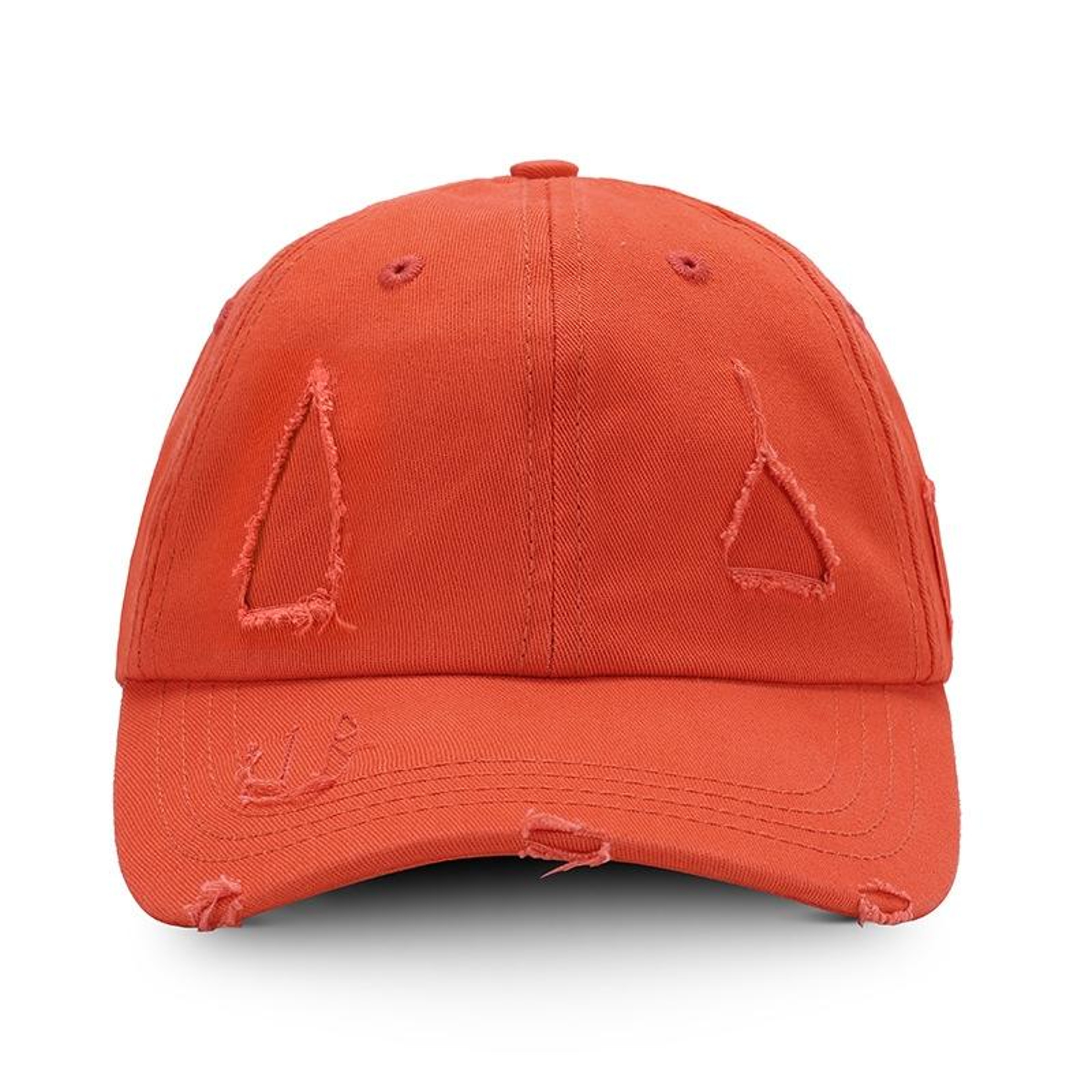 Washed Cotton Baseball Cap with Embroidered Details and Curved Brim – view 14