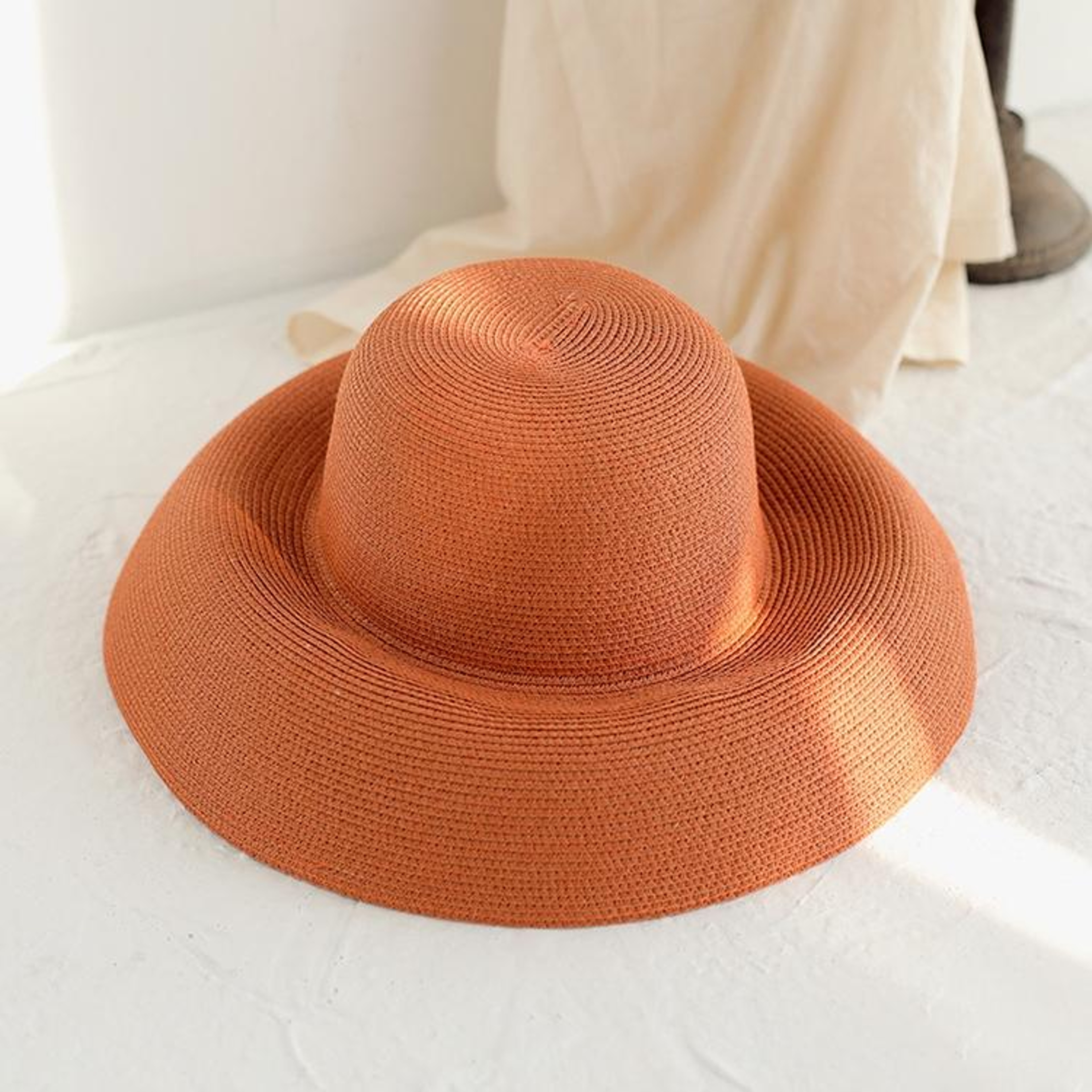 Womens Wide Brim Straw Sun Hat for Summer Beach and Vacation – view 3