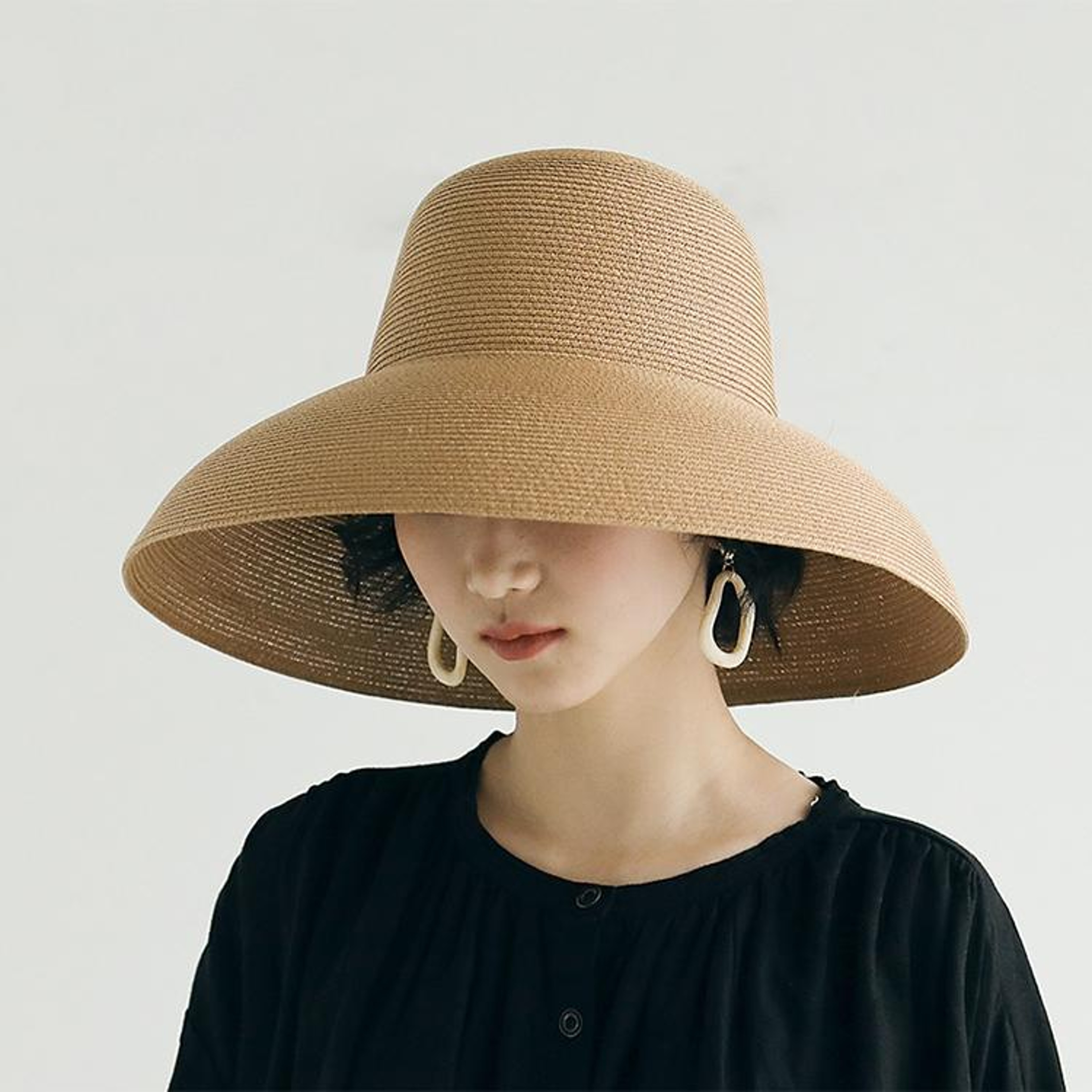 Womens Wide Brim Straw Sun Hat for Summer Beach and Vacation – view 8