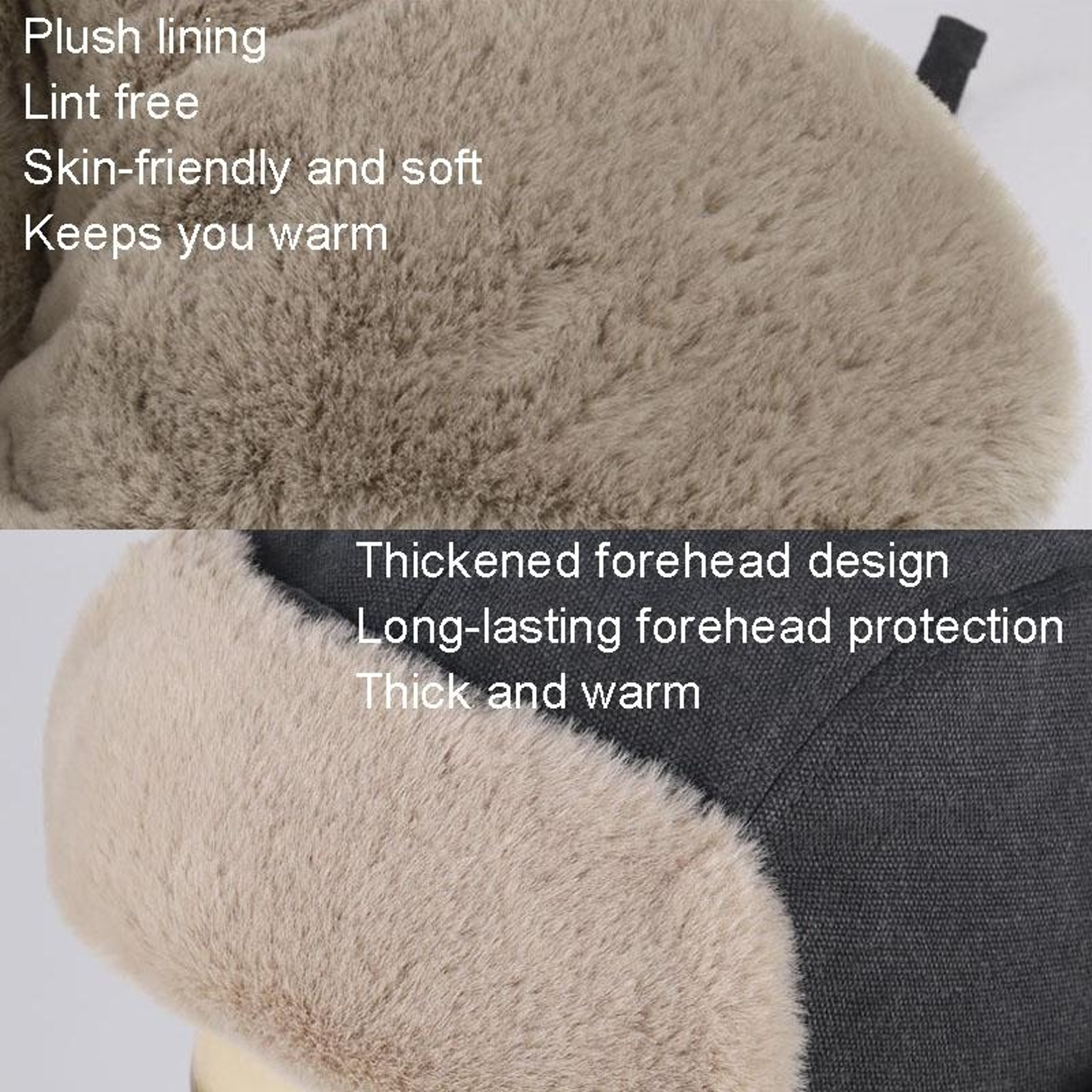 Windproof Winter Hat for Men and Women with Plush Lining – view 5