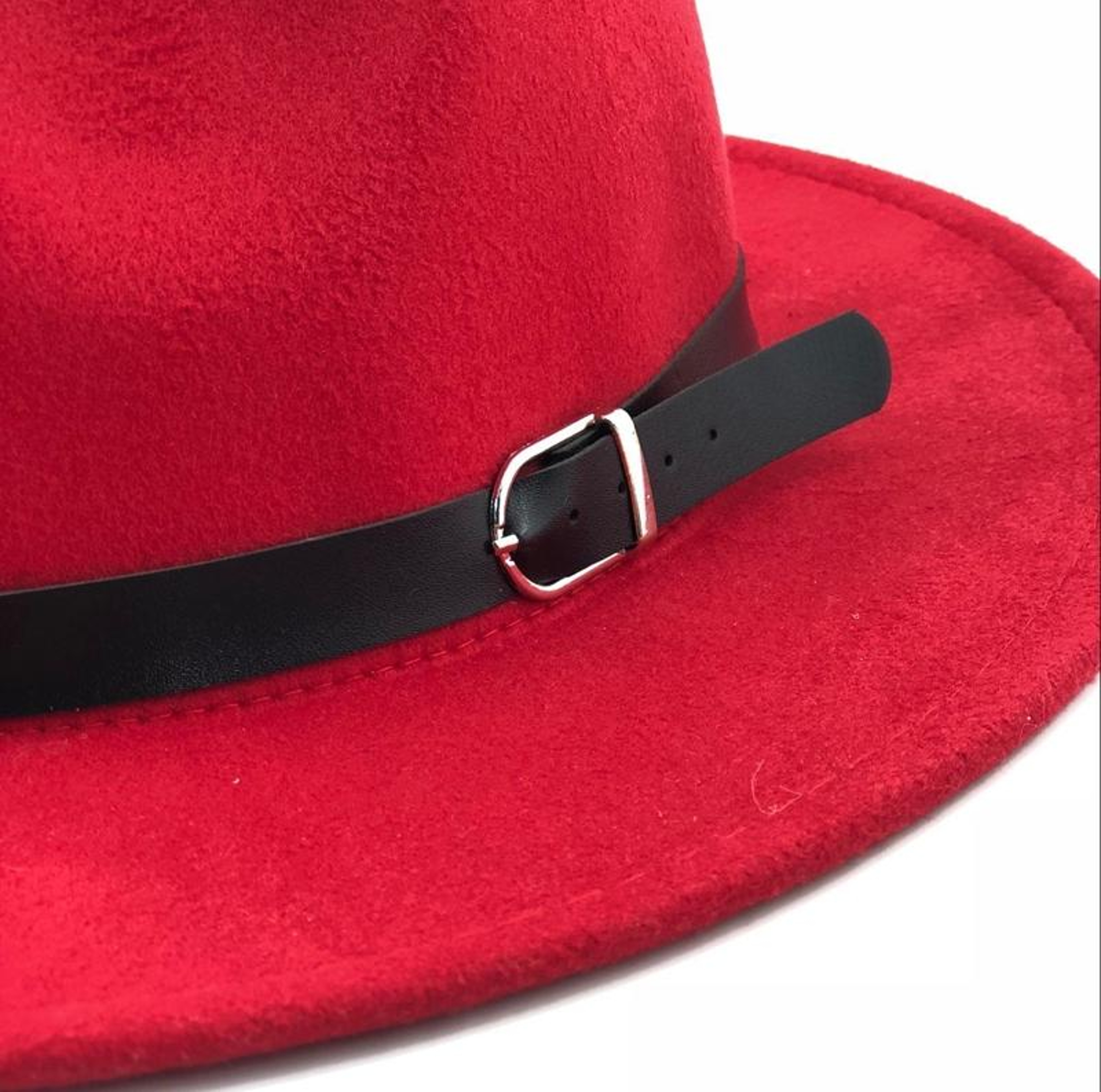 Mens Wool Blend Fedora Hat with Casual Jazz Style – view 5