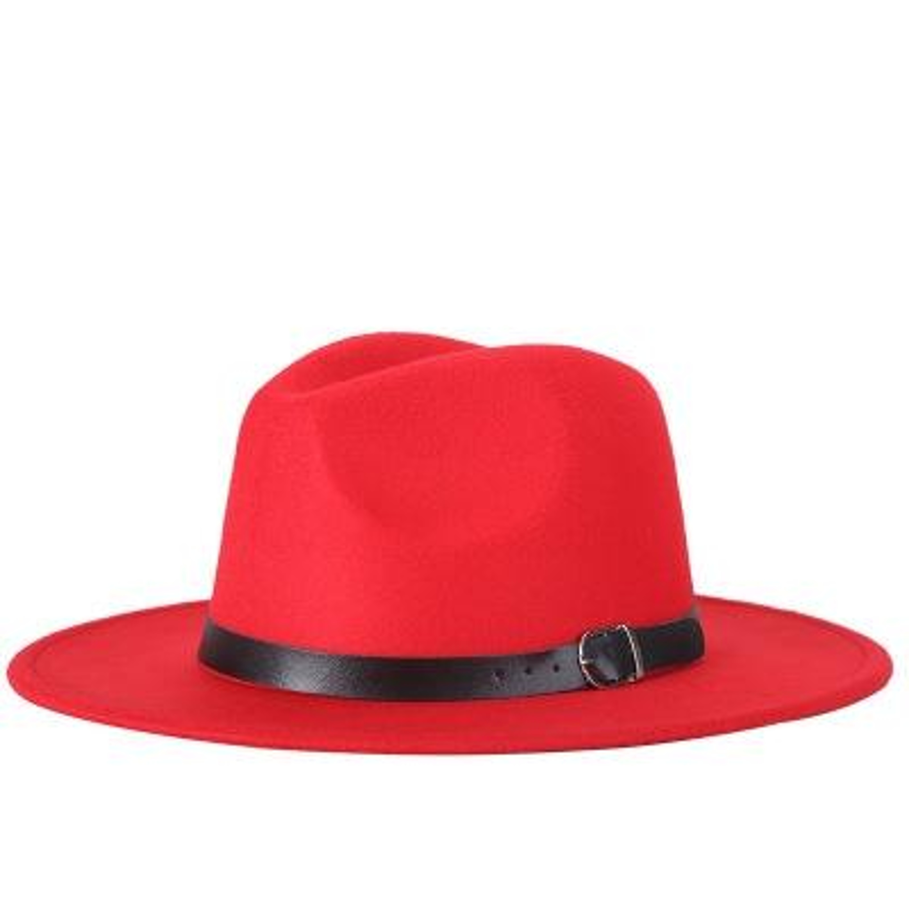 Mens Wool Blend Fedora Hat with Casual Jazz Style – view 11