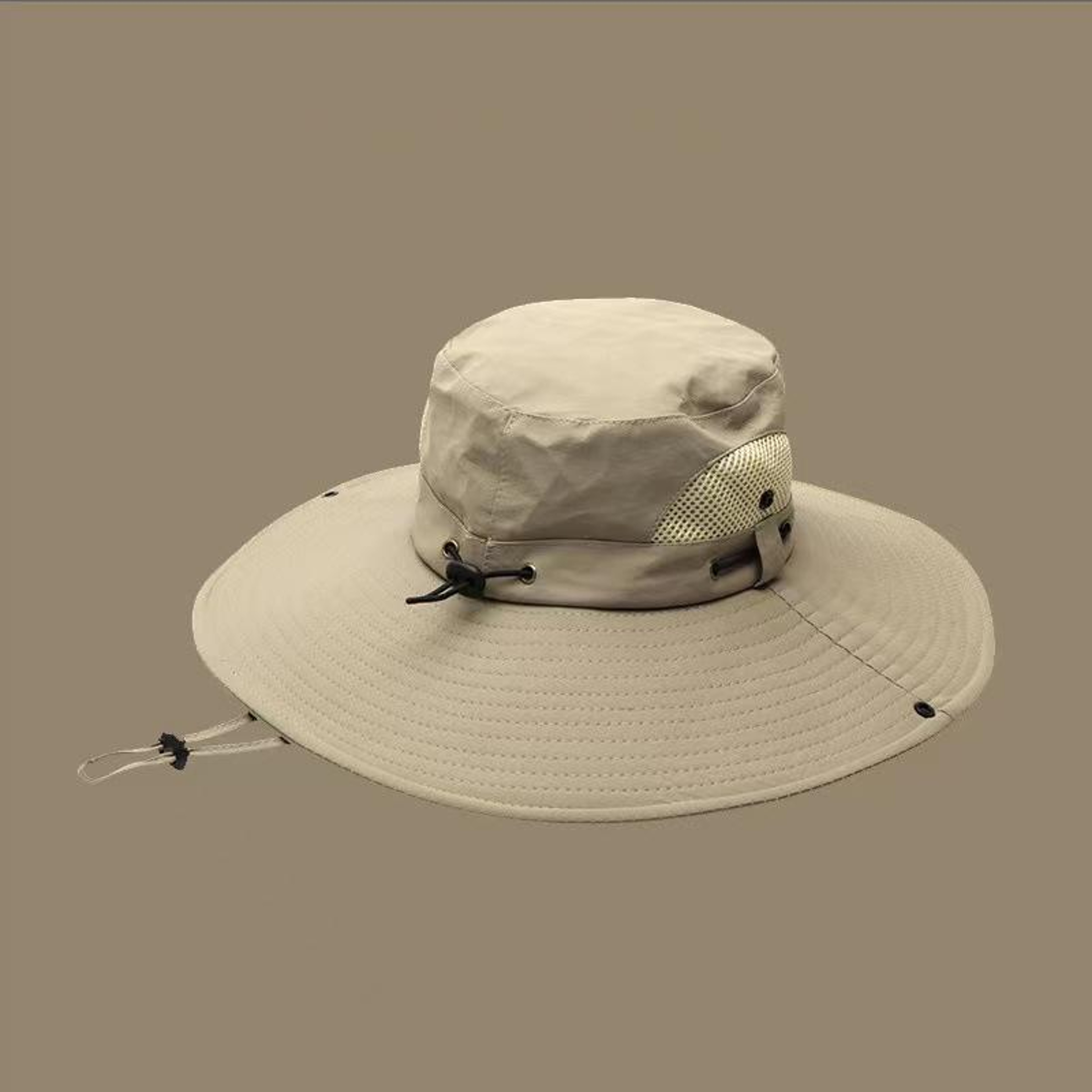 Wide Brim Bucket Hat for Men and Women with Adjustable Chin Strap – view 3