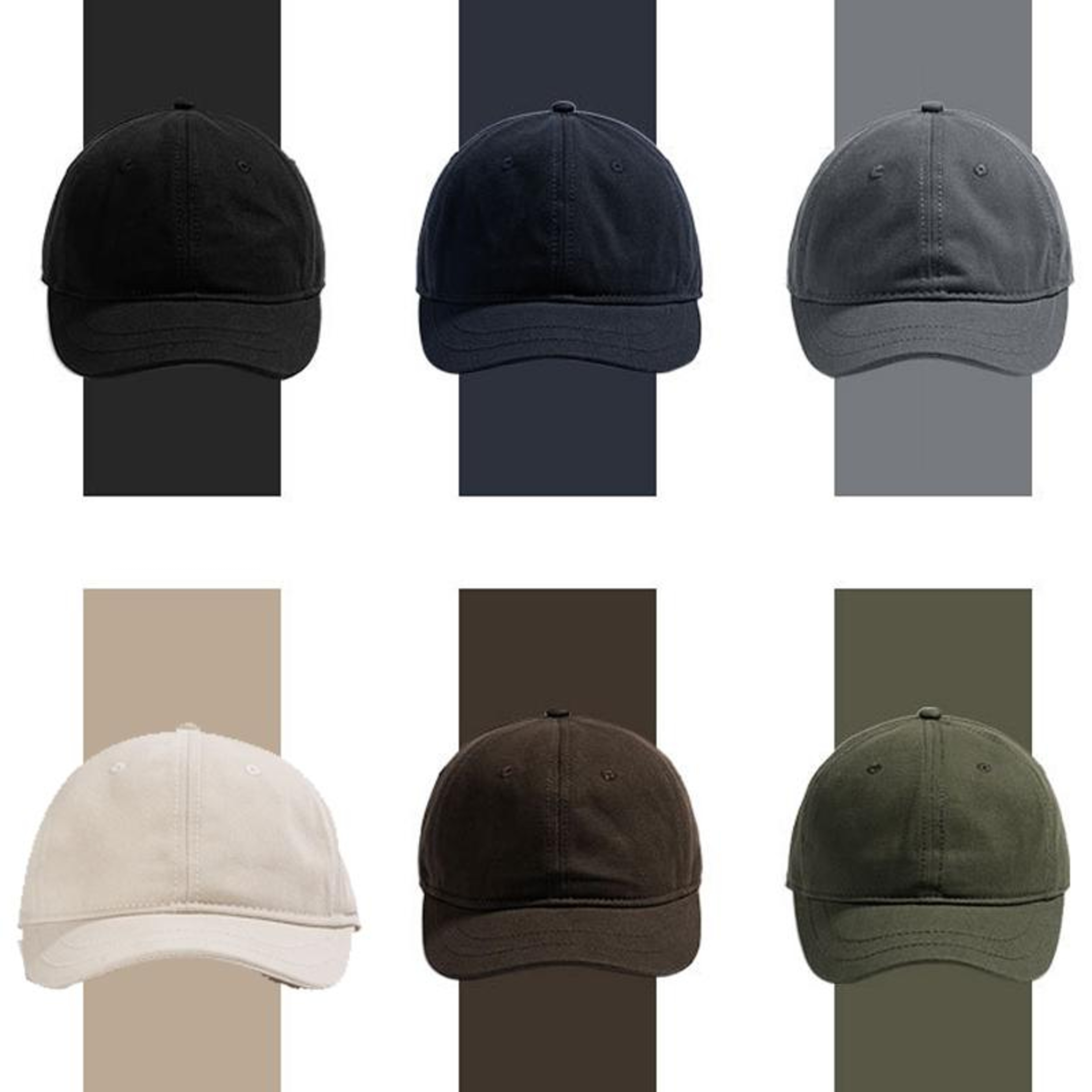 Cotton Short Brim Hat for Men and Women with Adjustable Fit – view 2