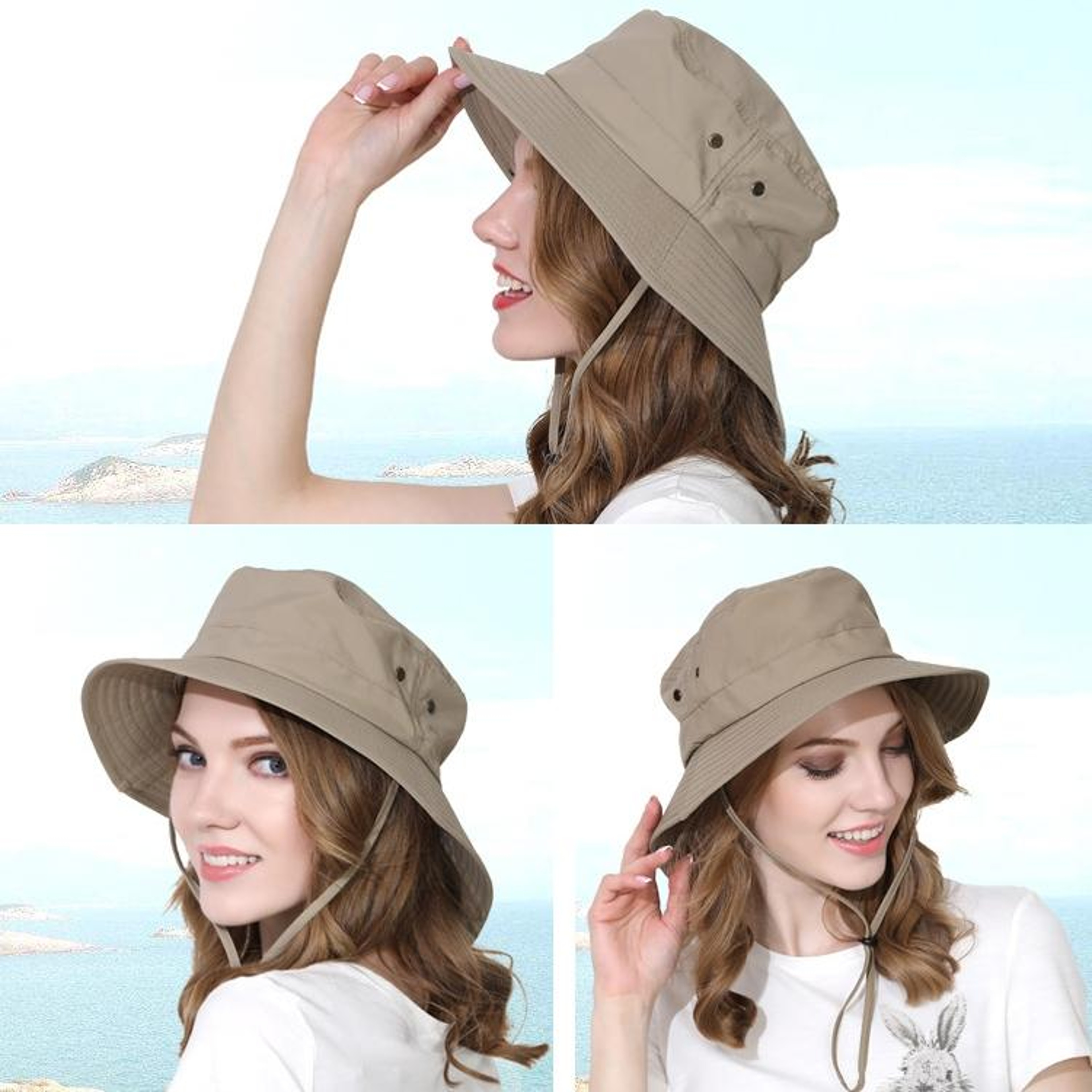 Outdoor Fishing Hat with Extended Neck Shade & Breathable Mesh – view 6