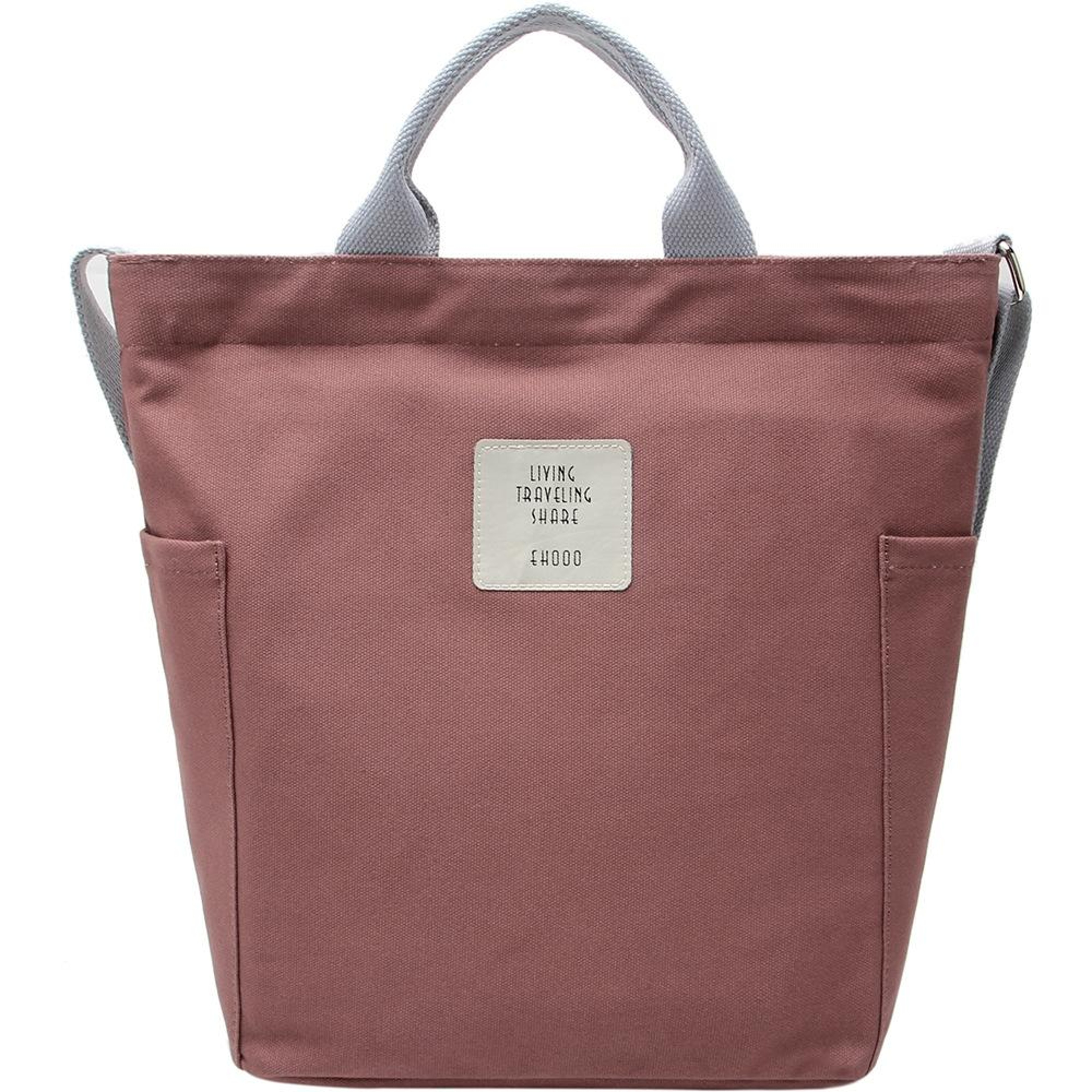 Womens Canvas Messenger Bag with Adjustable Shoulder Strap and Side Pockets – view 15