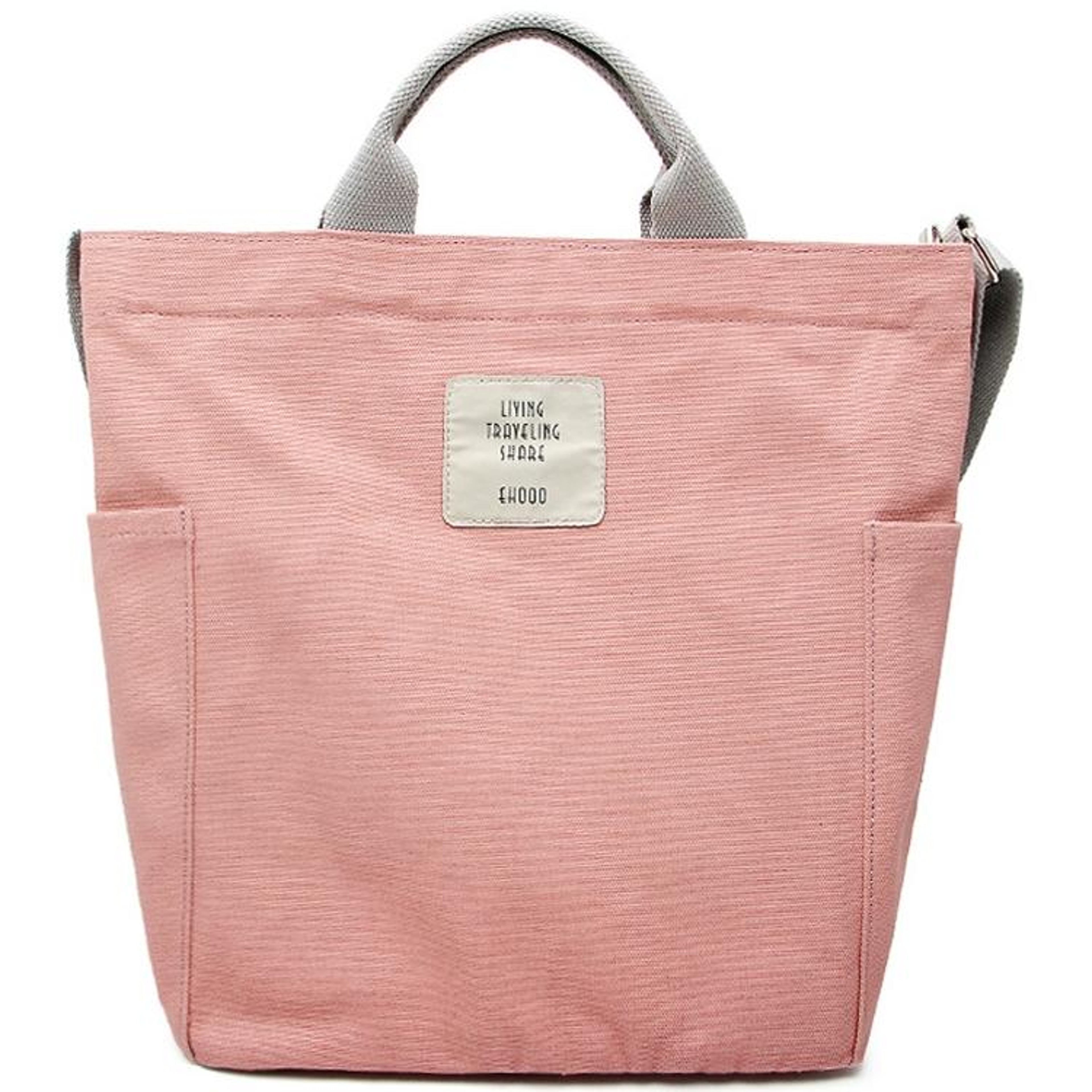 Womens Canvas Messenger Bag with Adjustable Shoulder Strap and Side Pockets – view 17