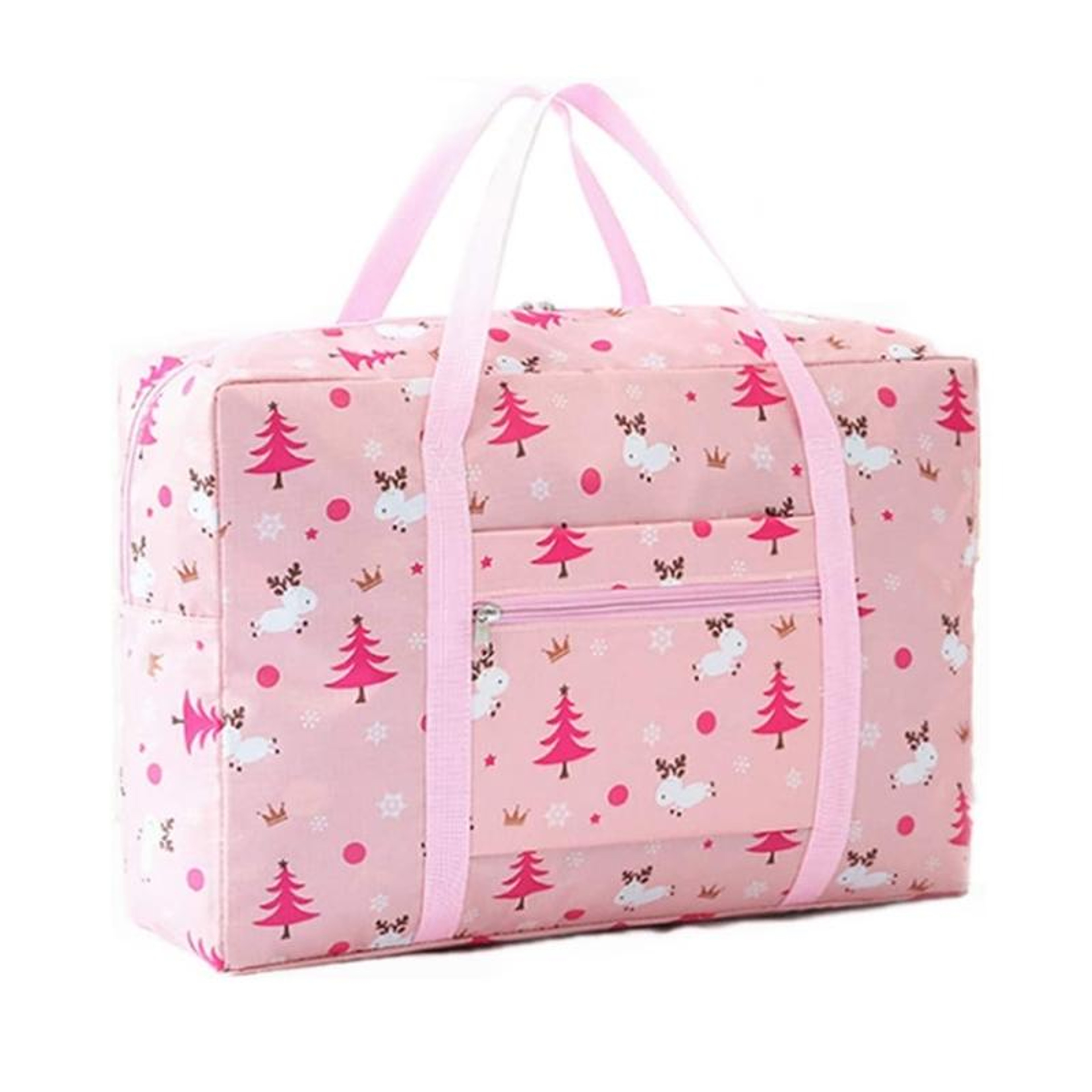 Foldable Travel Storage Bag with Waterproof Fabric and Luggage Sleeve – view 14