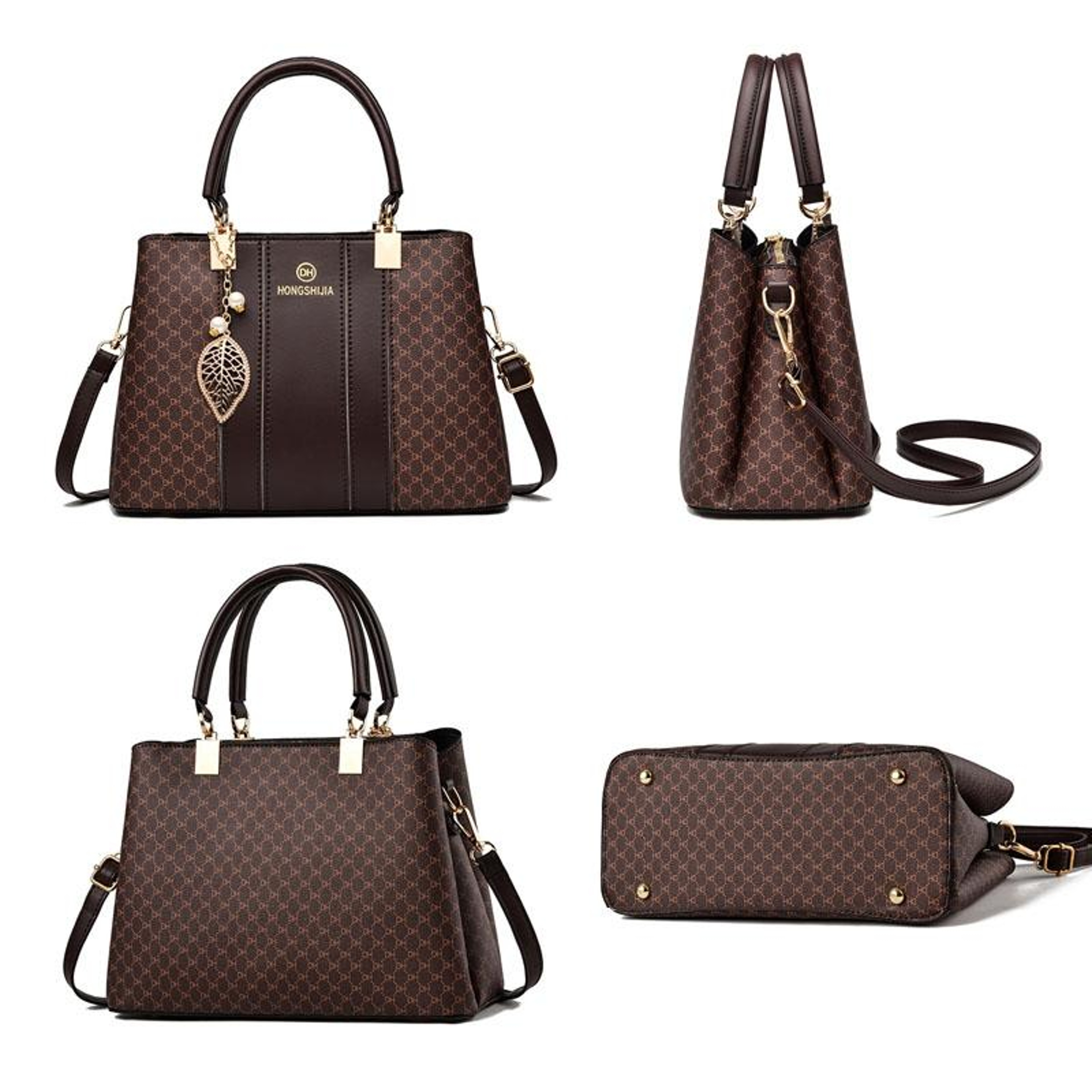 Colorblock Shoulder Crossbody Bag for Women with Multiple Pockets – view 3