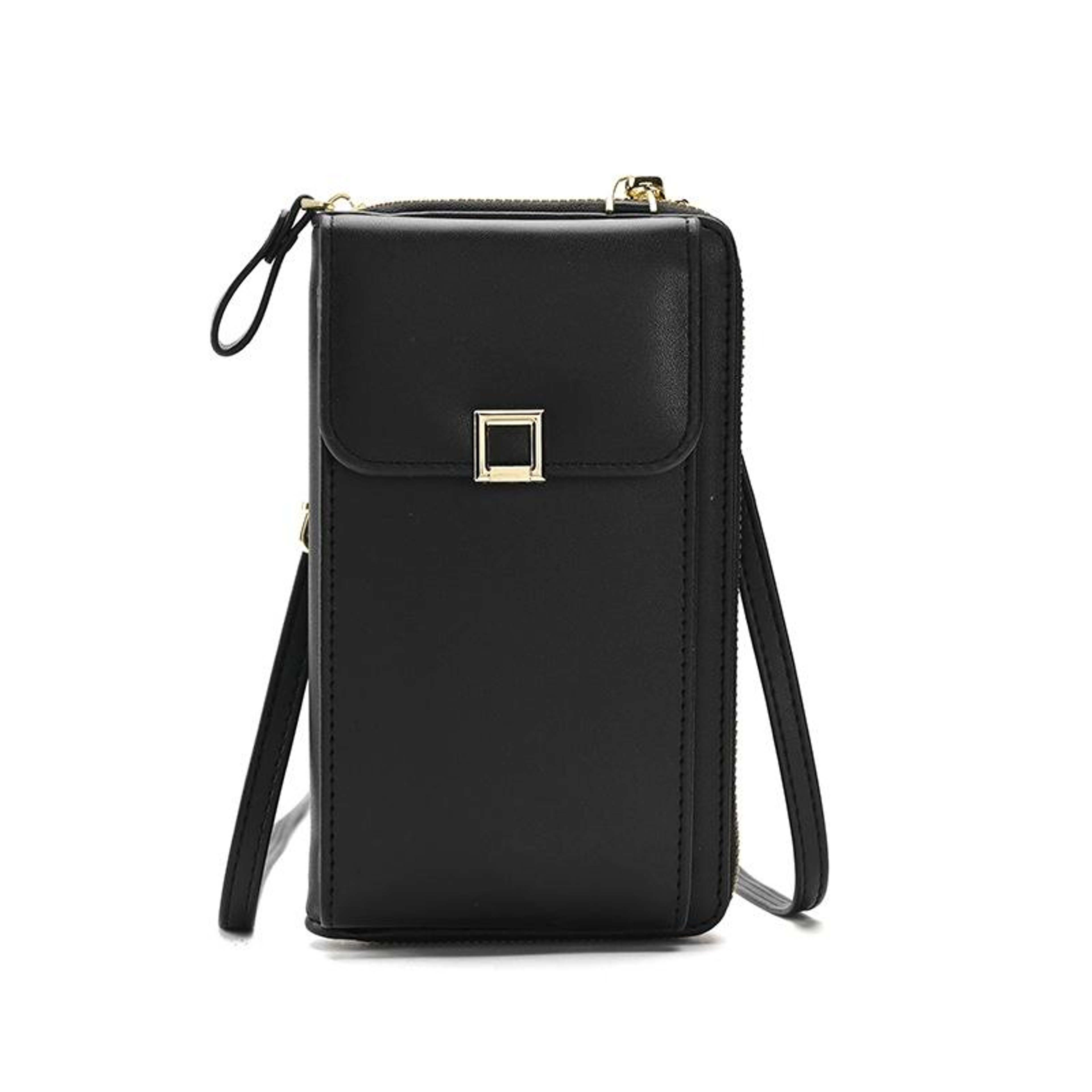 Womens PU Leather Crossbody Phone Bag with Adjustable Removable Strap – view 8