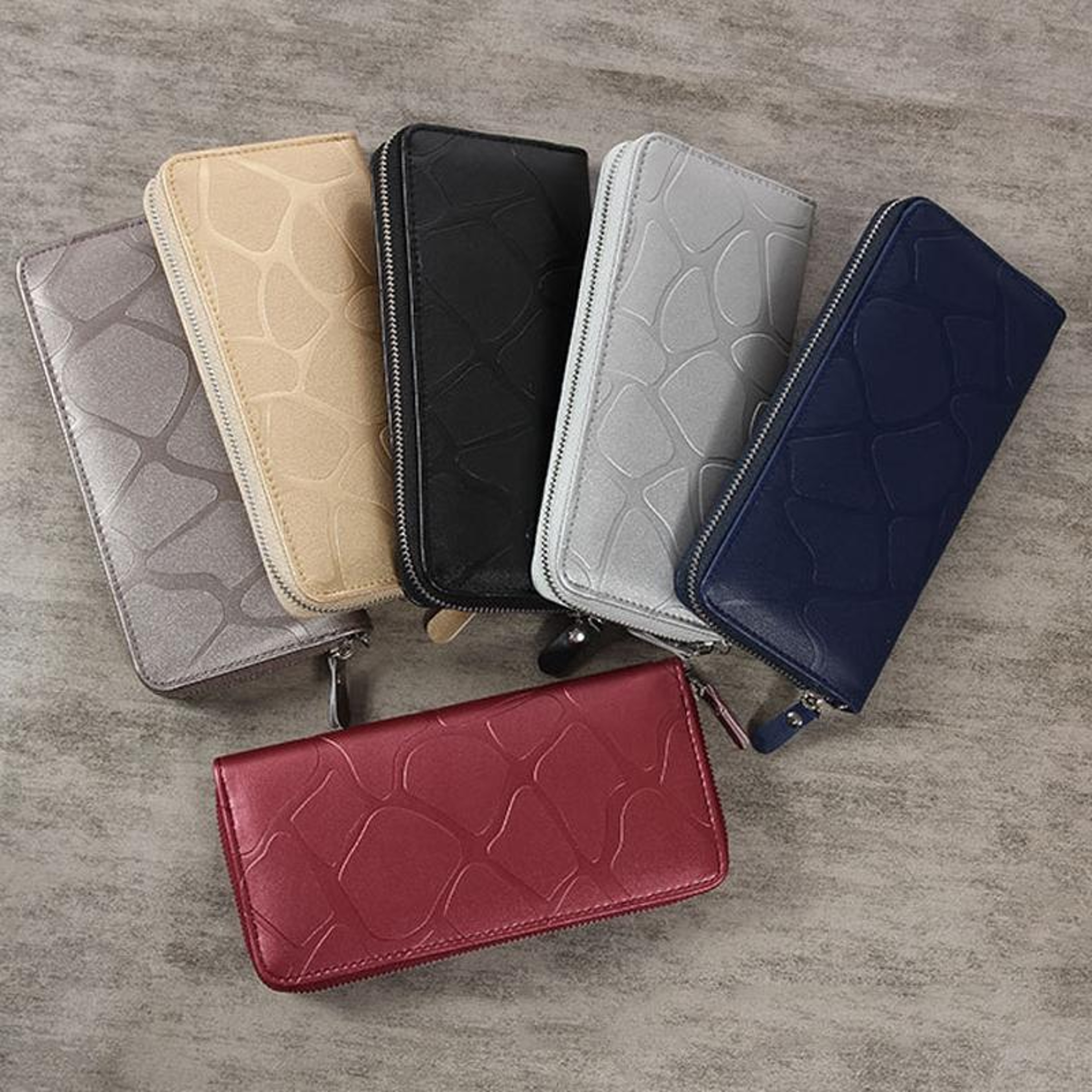 Long Zipper Wallet for Women with Coin Pocket and Billfold – view 2
