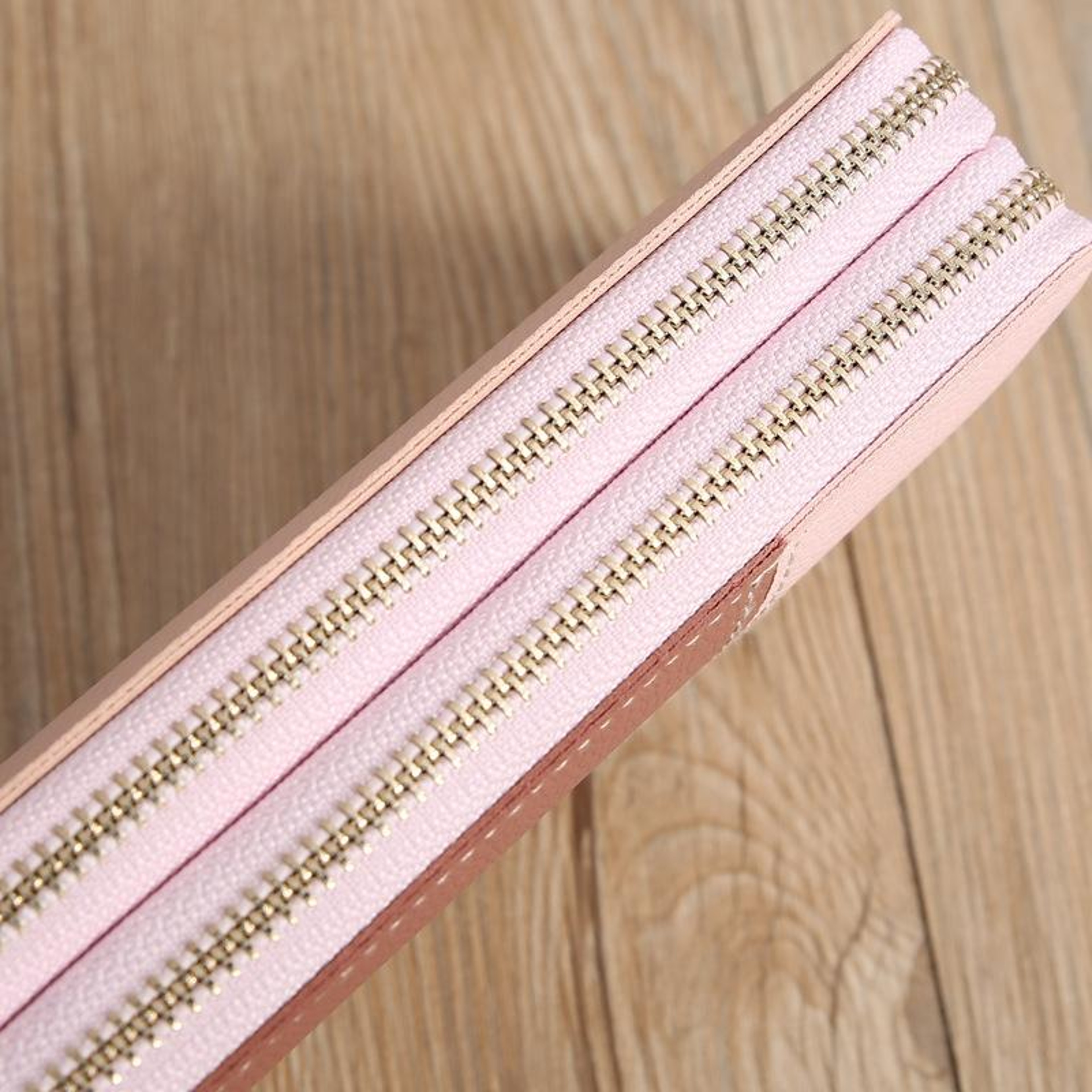 Double Zipper Long Wallet for Women with Phone and Coin Storage – view 6
